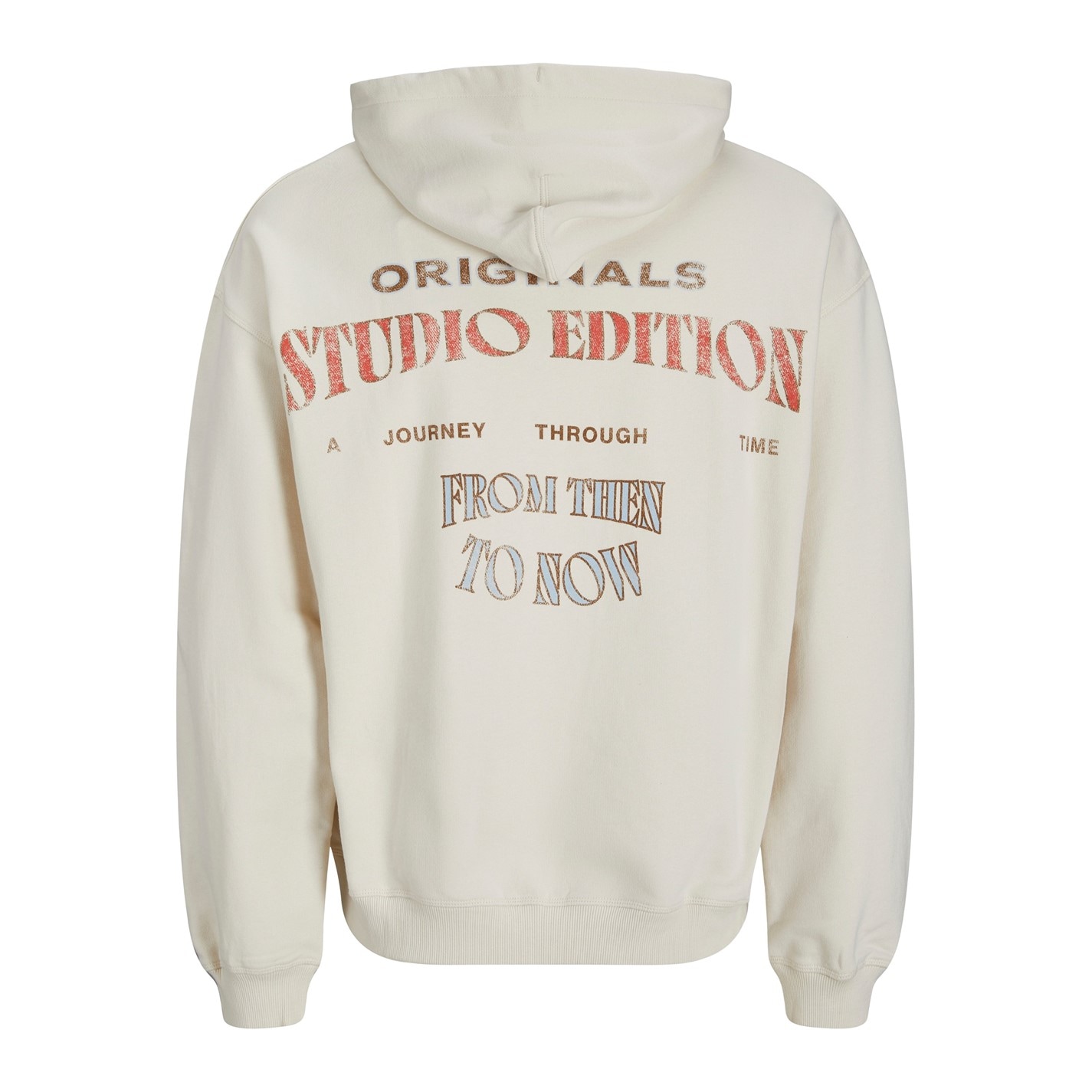 Mikina Jack and Jones Antique White 8000193 M Z.N.E. Fz Hoody Mens - 2