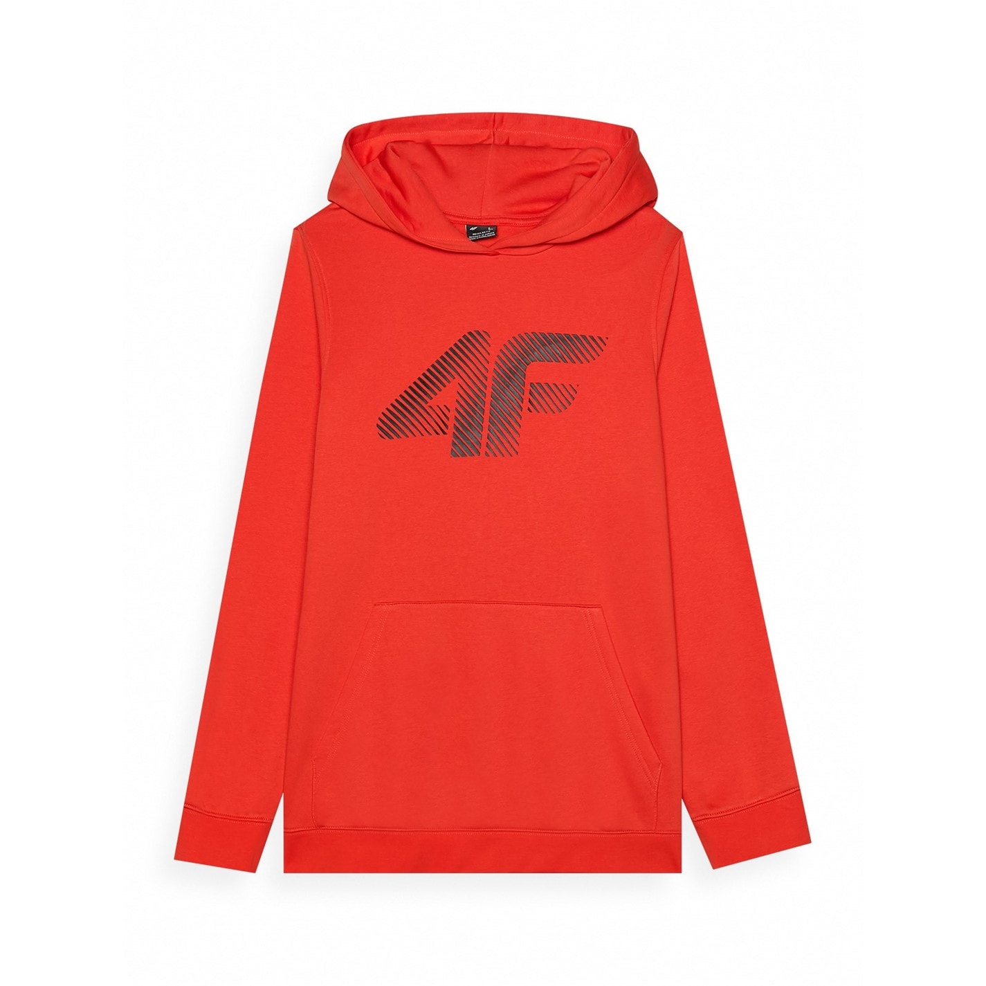Mikina 4F Red 8590527 OTH Logo Hoodie - 1