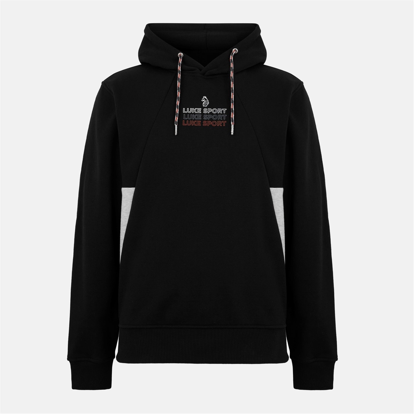 Mikina Luke Jet Black 7527366 Men's Munich Hoodie - 1