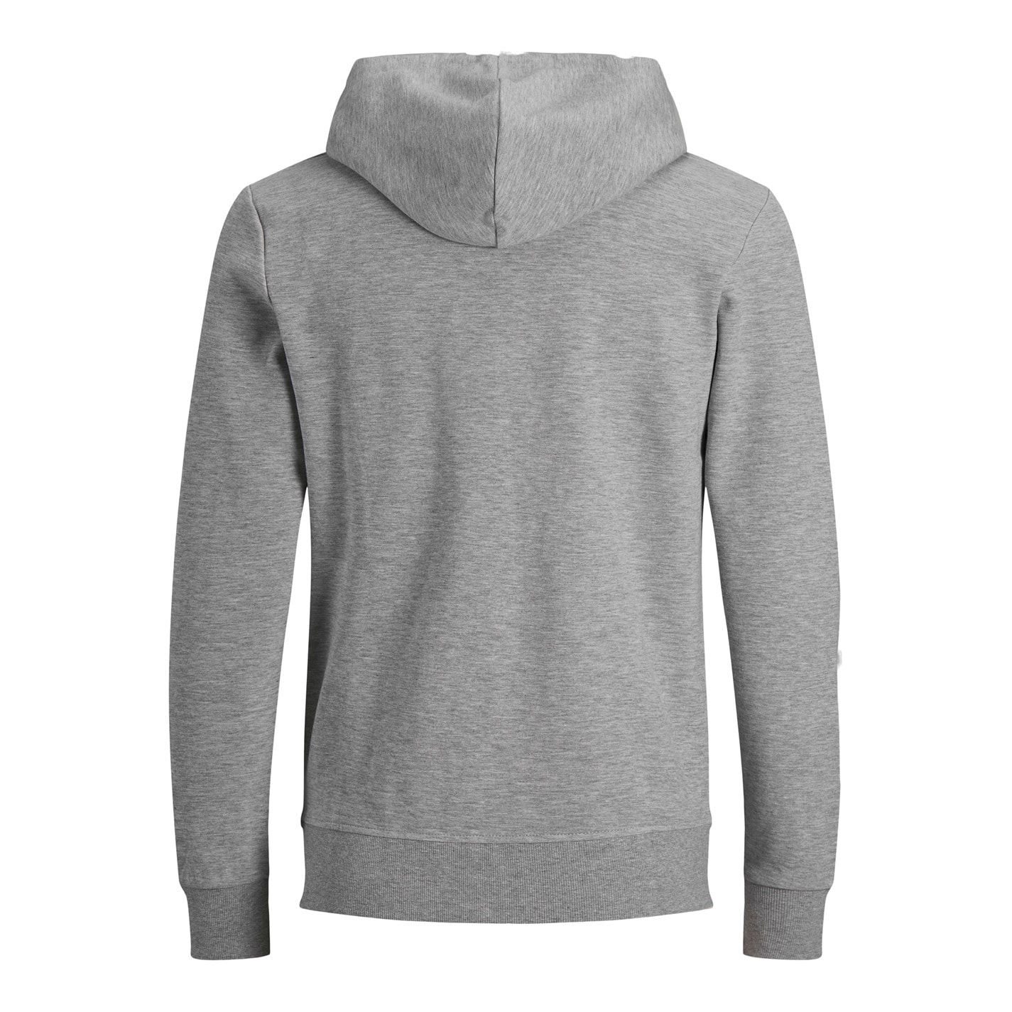 Mikina Jack and Jones Grey Melange 7167342 Men's Zip Sweatshirt Hoodie - 7