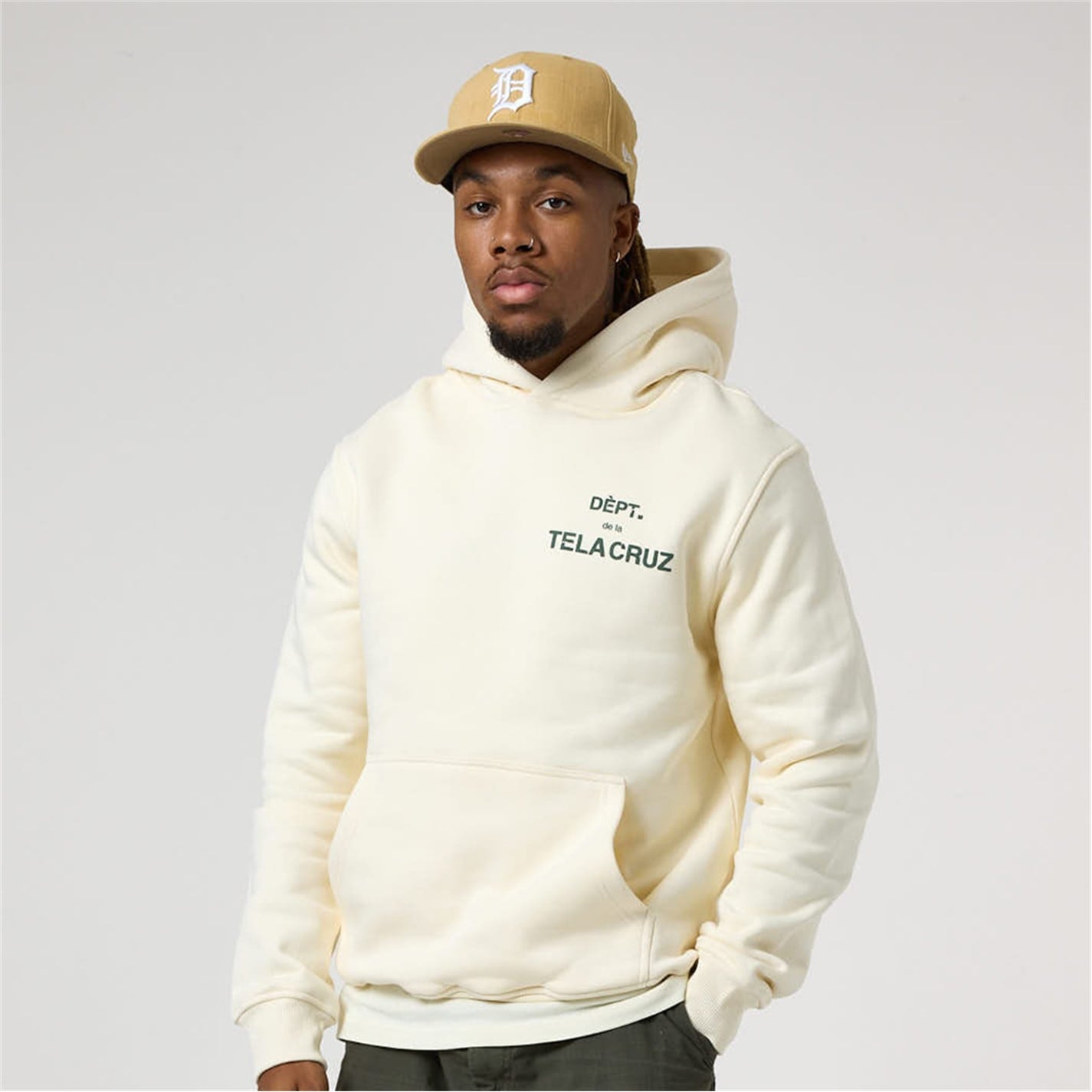 Mikina TELA CRUZ W Aspargus 7271848 Men's Over the Head Hoodie - 1