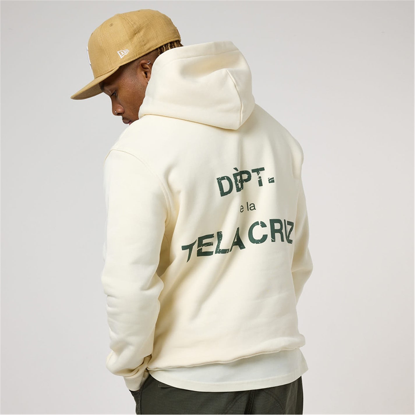 Mikina TELA CRUZ W Aspargus 7271848 Men's Over the Head Hoodie - 2