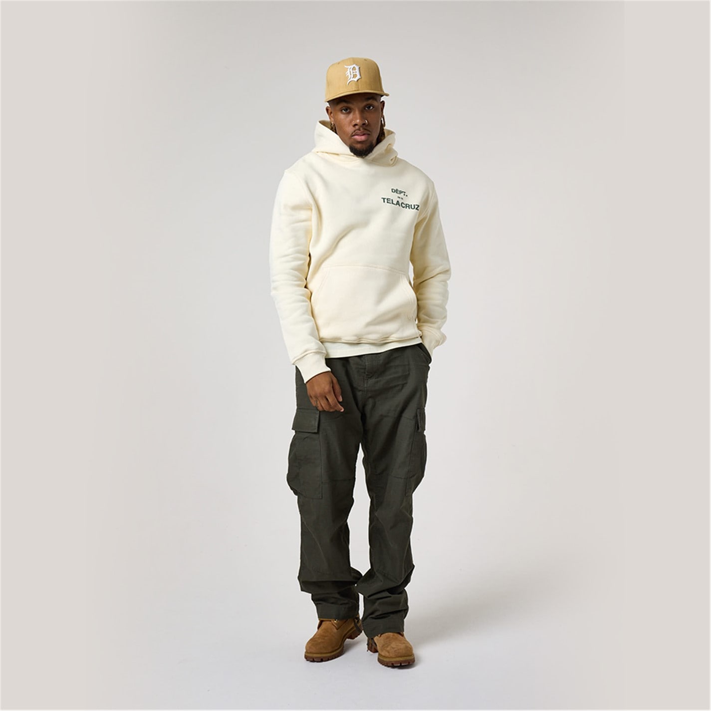 Mikina TELA CRUZ W Aspargus 7271848 Men's Over the Head Hoodie - 3