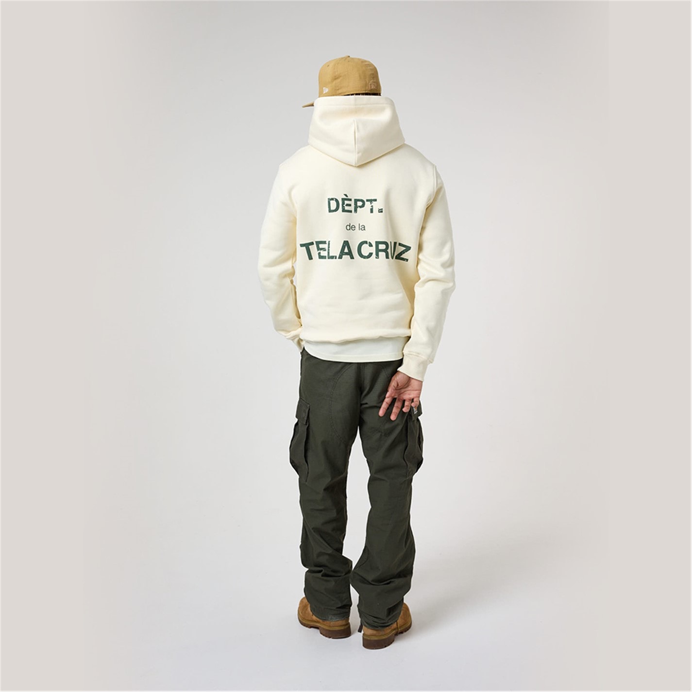 Mikina TELA CRUZ W Aspargus 7271848 Men's Over the Head Hoodie - 4