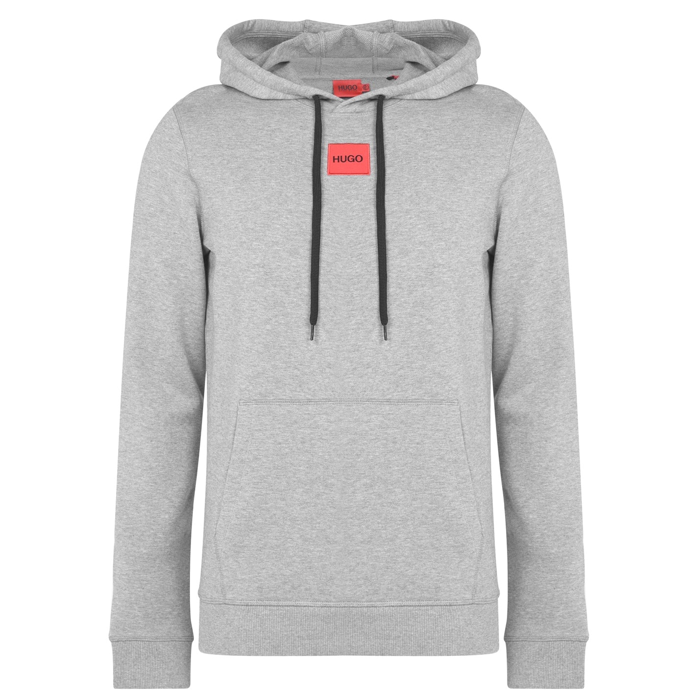 Mikina Hugo Grey 029 462334 Mens HUGO Daratschi Drawstring Hoodie - Contemporary Streetwear Design - 6