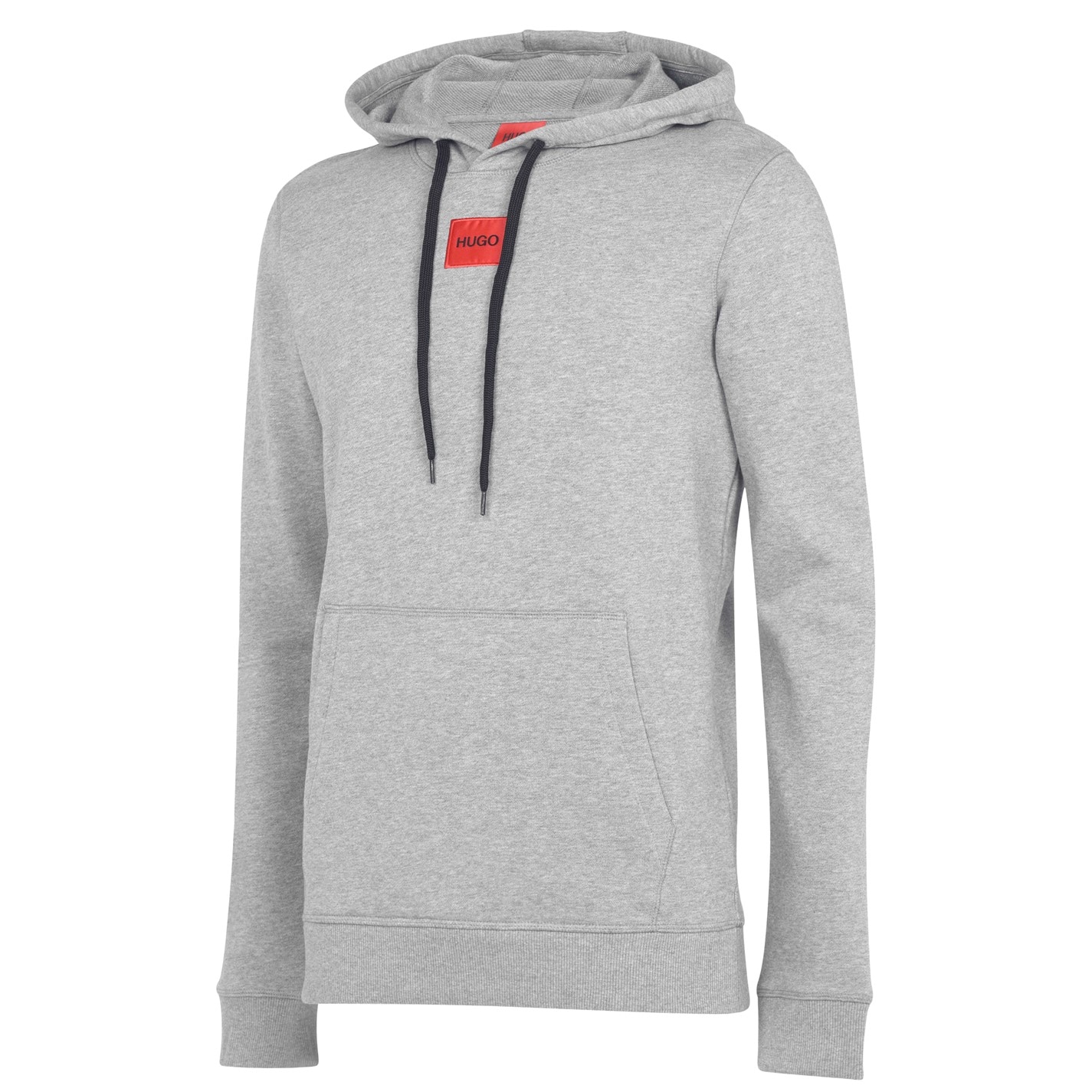 Mikina Hugo Grey 029 462334 Mens HUGO Daratschi Drawstring Hoodie - Contemporary Streetwear Design - 8