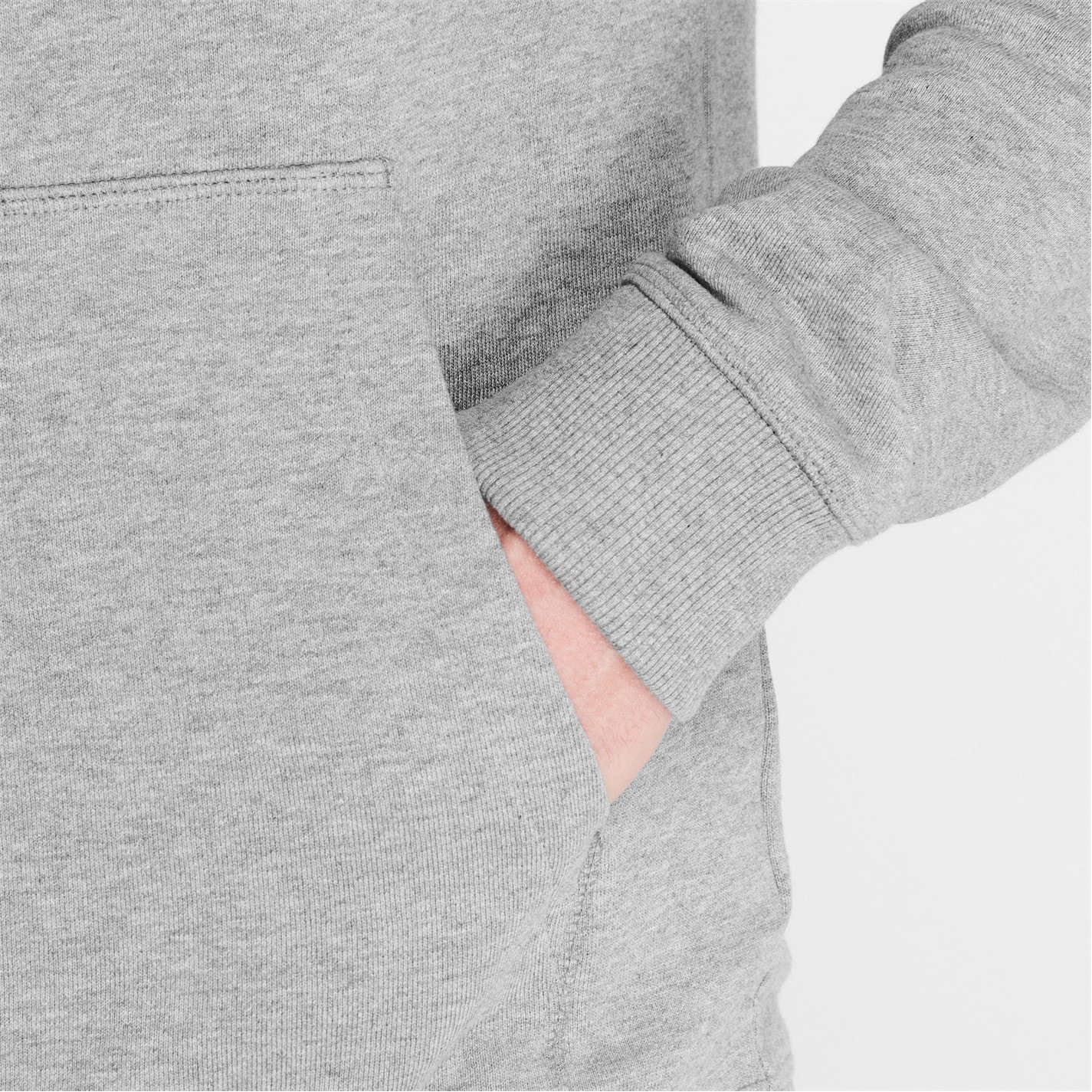Mikina Hugo Grey 029 462334 Mens HUGO Daratschi Drawstring Hoodie - Contemporary Streetwear Design - 5