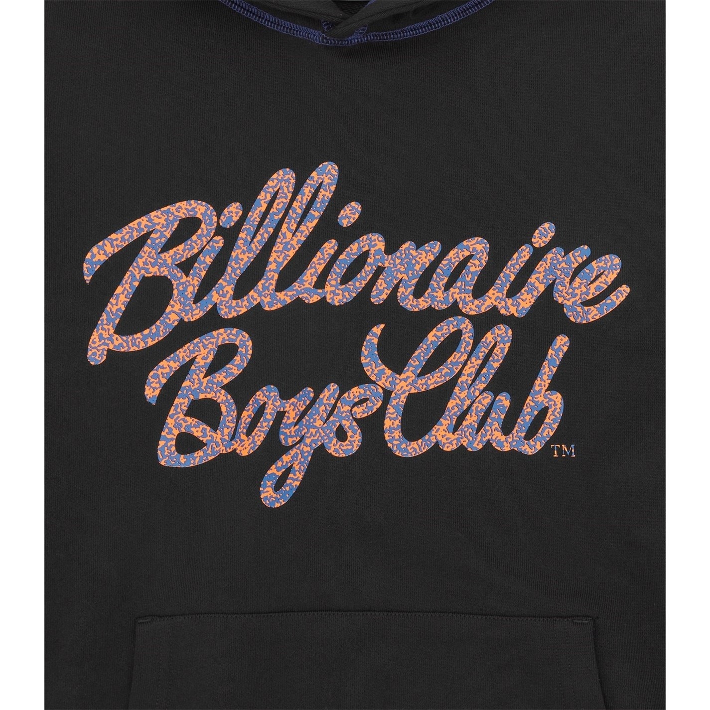Mikina BILLIONAIRE BOYS CLUB Black 4381047 Men's Contrast Hood Pull Over Hoodie - 3