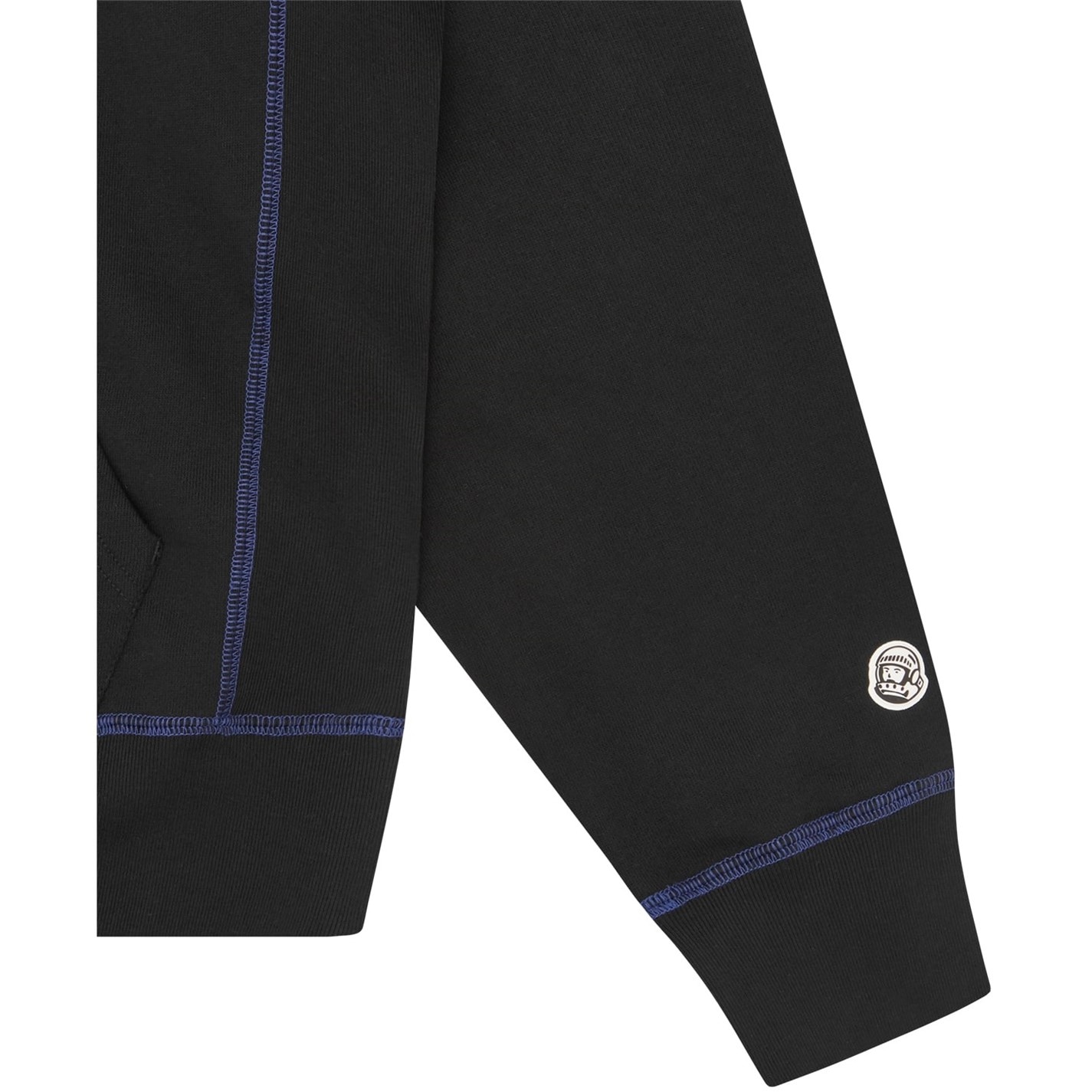 Mikina BILLIONAIRE BOYS CLUB Black 4381047 Men's Contrast Hood Pull Over Hoodie - 4