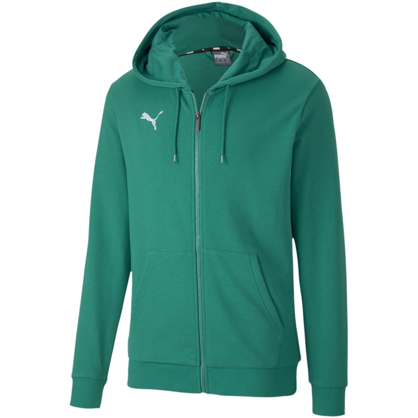 Mikina Puma Pepper Green 2685194 Men's Teamgoal 23 Casuals Zip Hoodie - 1