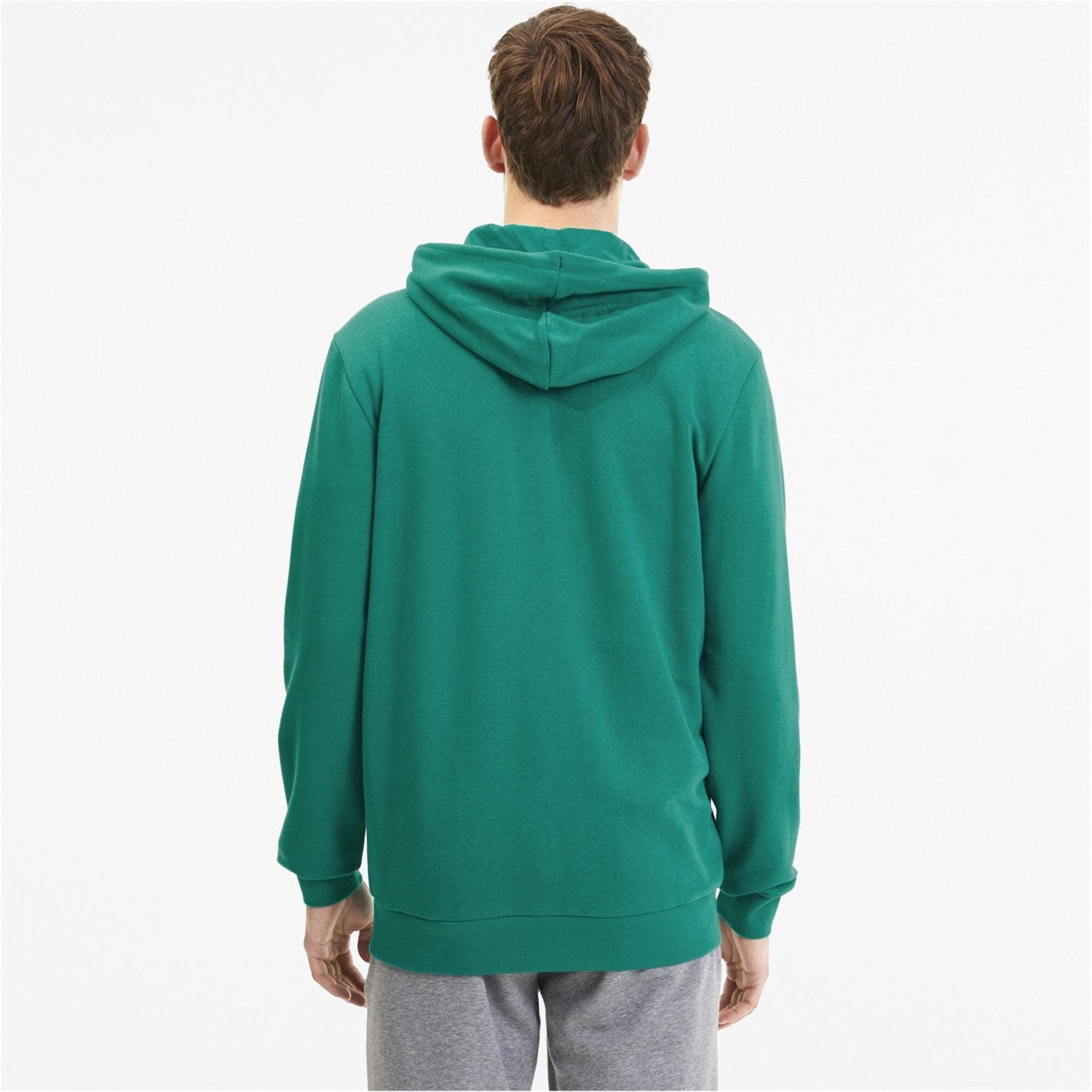 Mikina Puma Pepper Green 2685194 Men's Teamgoal 23 Casuals Zip Hoodie - 4