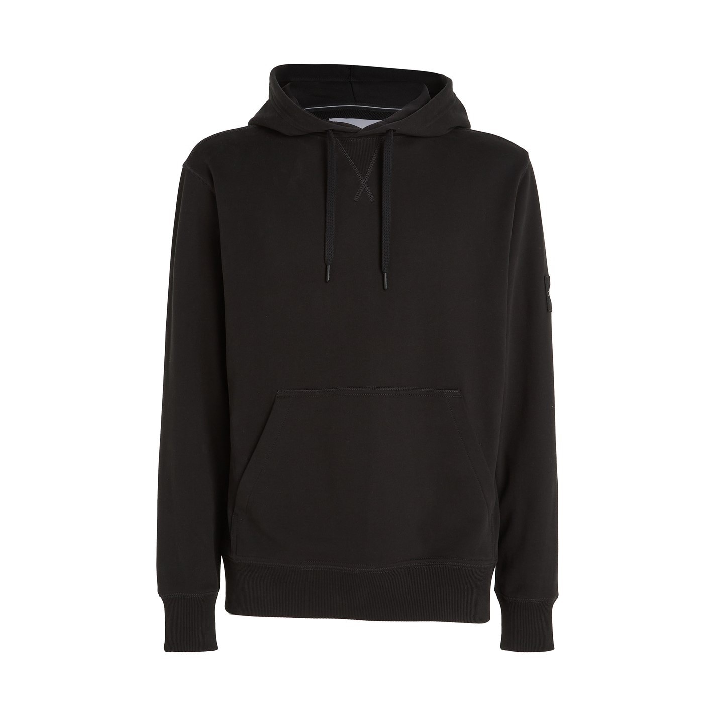 Mikina Calvin Klein Jeans Black 6675671 Monogram Badge Hoodie - 2