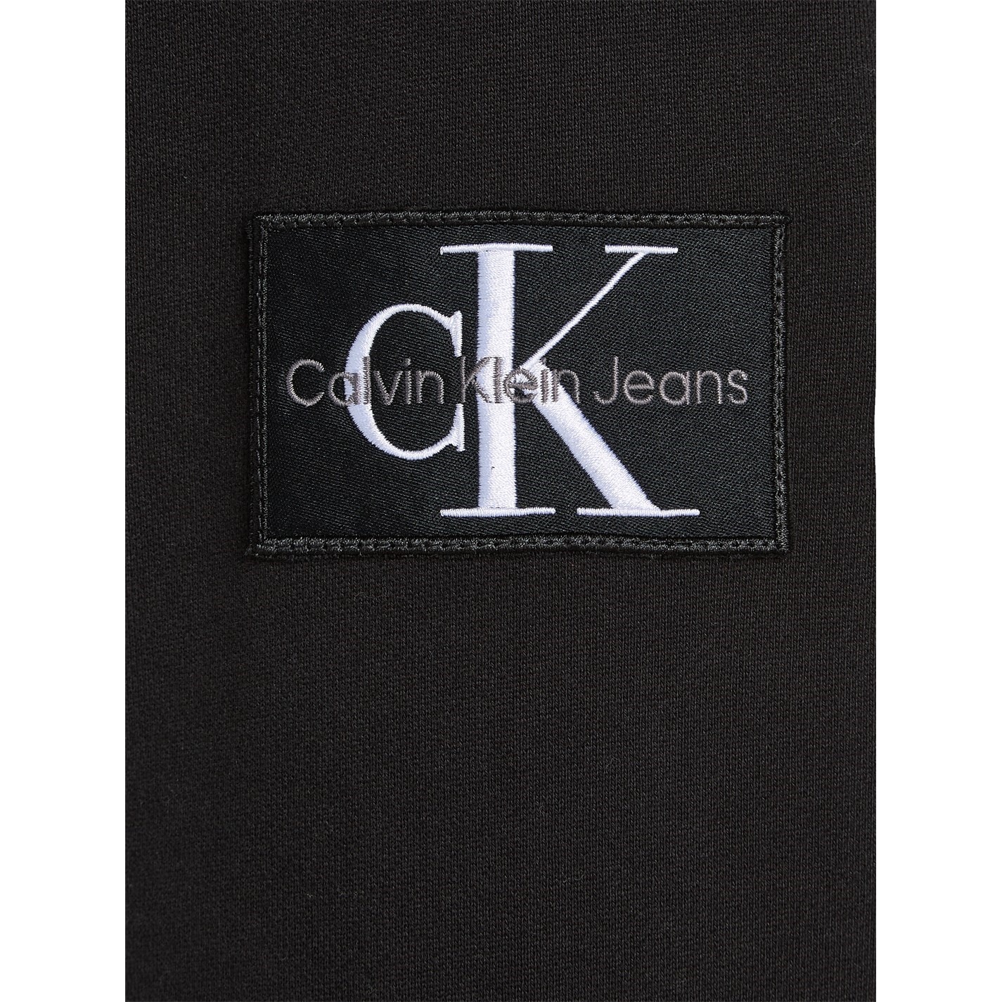 Mikina Calvin Klein Jeans Black 6675671 Monogram Badge Hoodie - 5