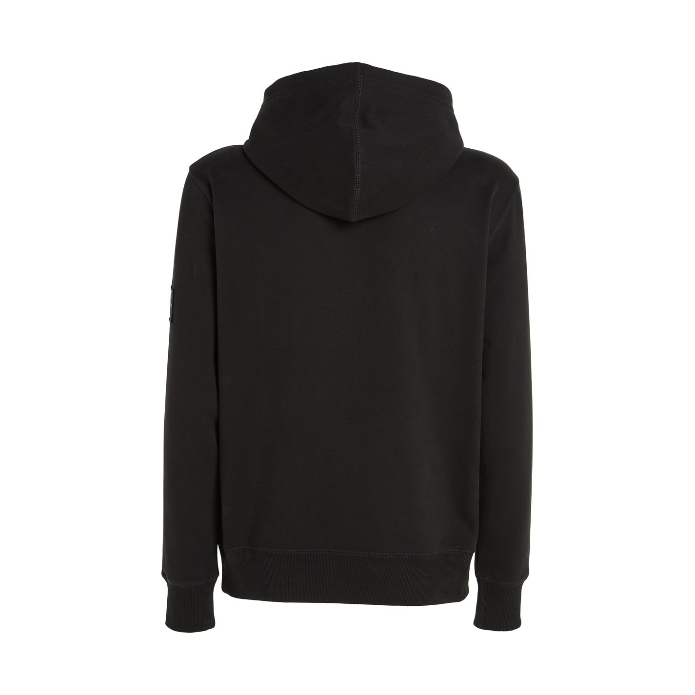 Mikina Calvin Klein Jeans Black 6675671 Monogram Badge Hoodie - 6