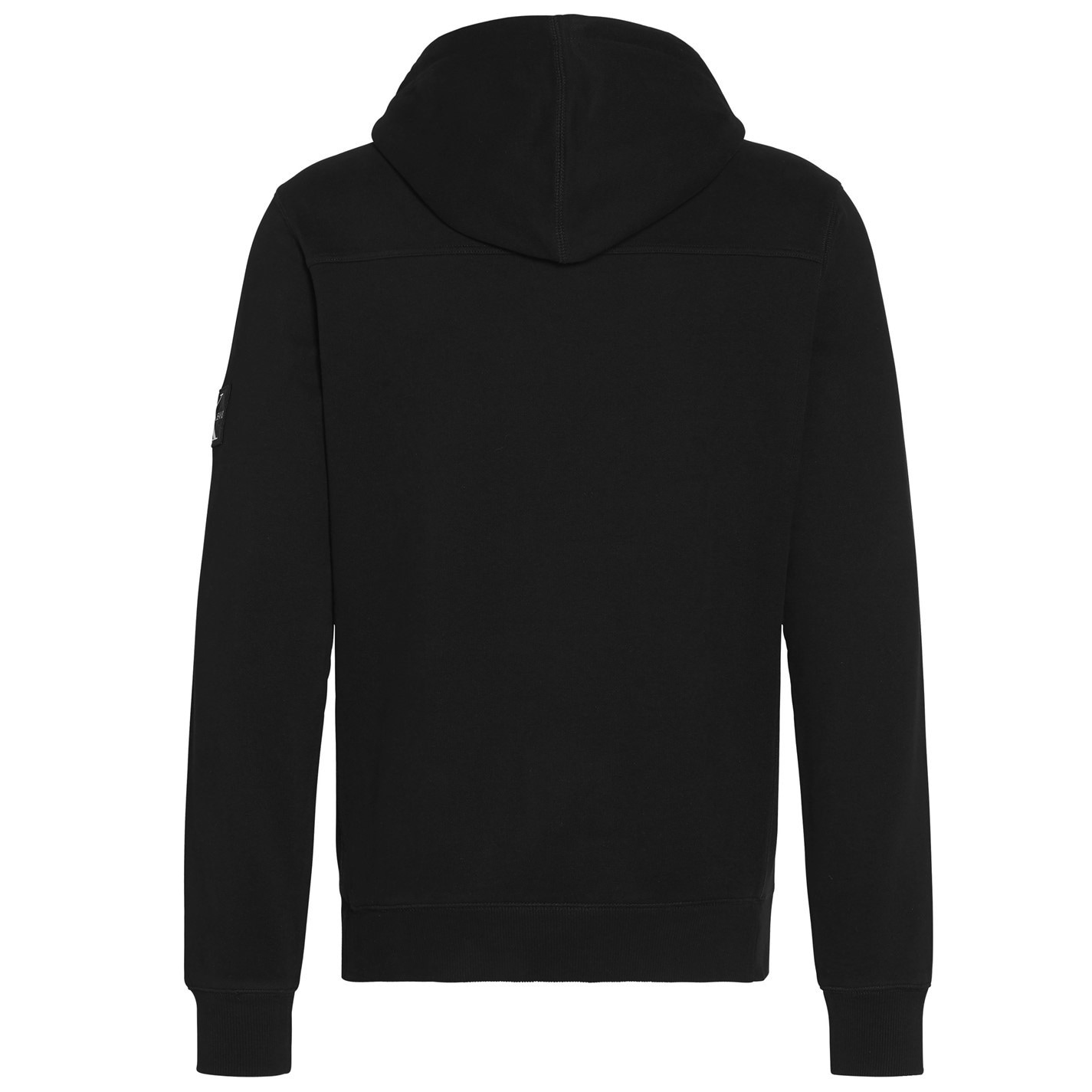 Mikina Calvin Klein Jeans Black 6675671 Monogram Badge Hoodie - 7