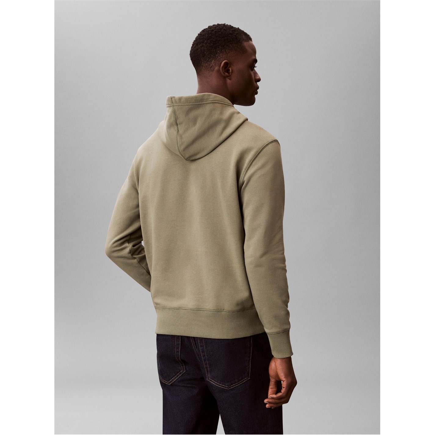 Mikina Calvin Klein Jeans Deep Lichen 2929922 Monogram Badge Hoodie - 5