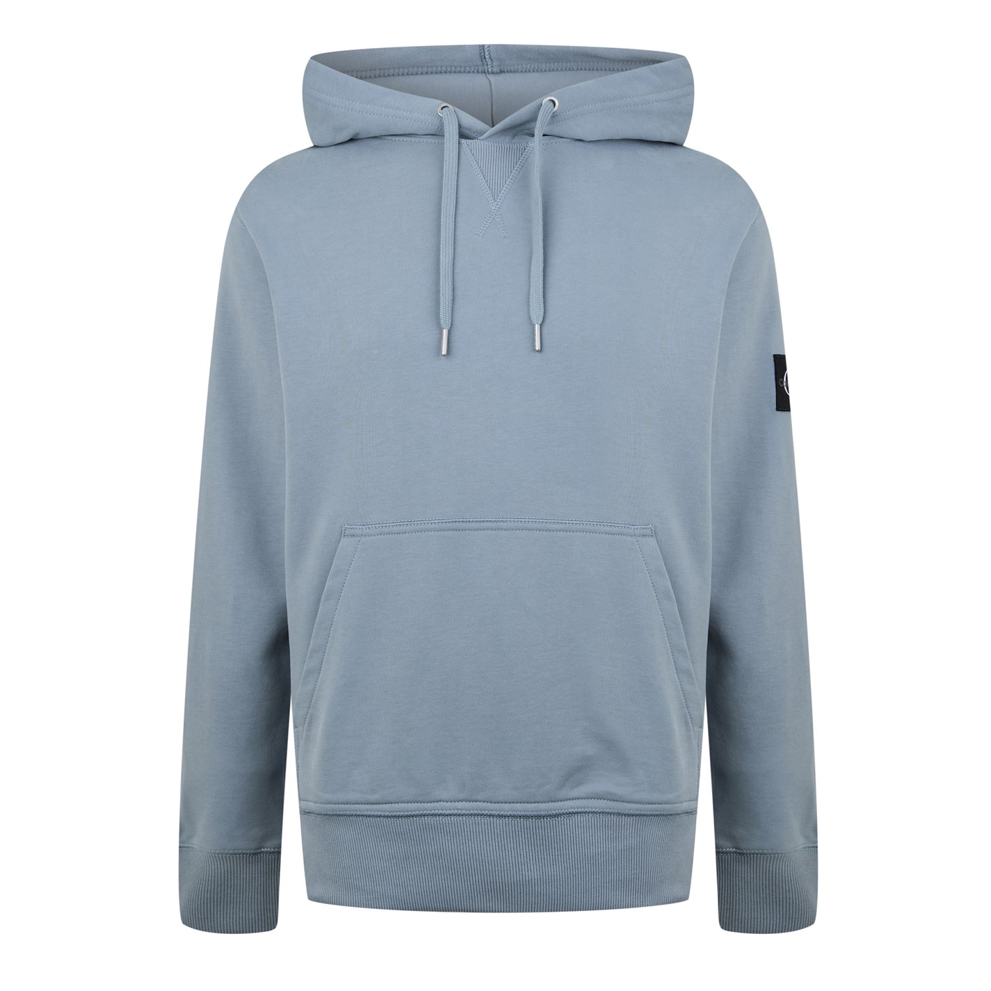 Mikina Calvin Klein Jeans Overcast Grey 2550859 Monogram Badge Hoodie - 1