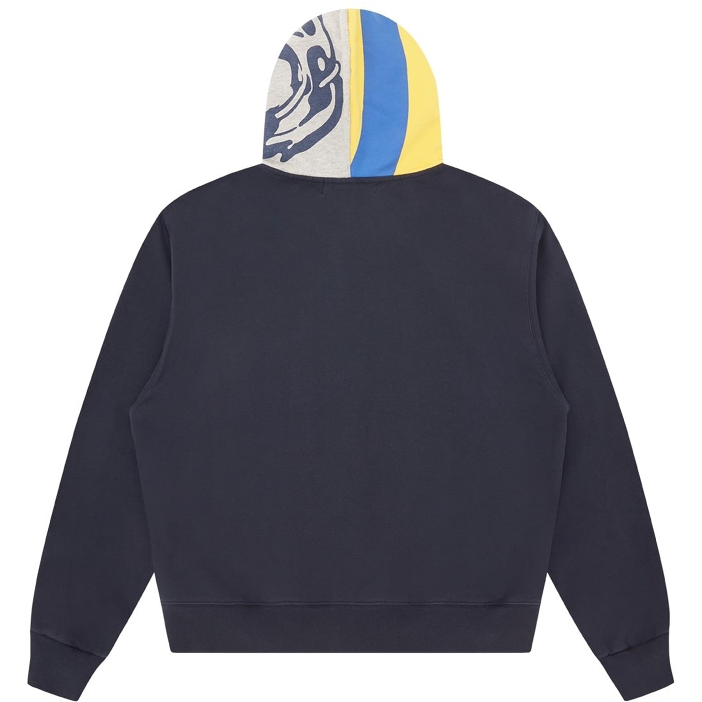 Mikina BILLIONAIRE BOYS CLUB Navy 7498722 Men's Patchwork Pull Over Hoodie - 2