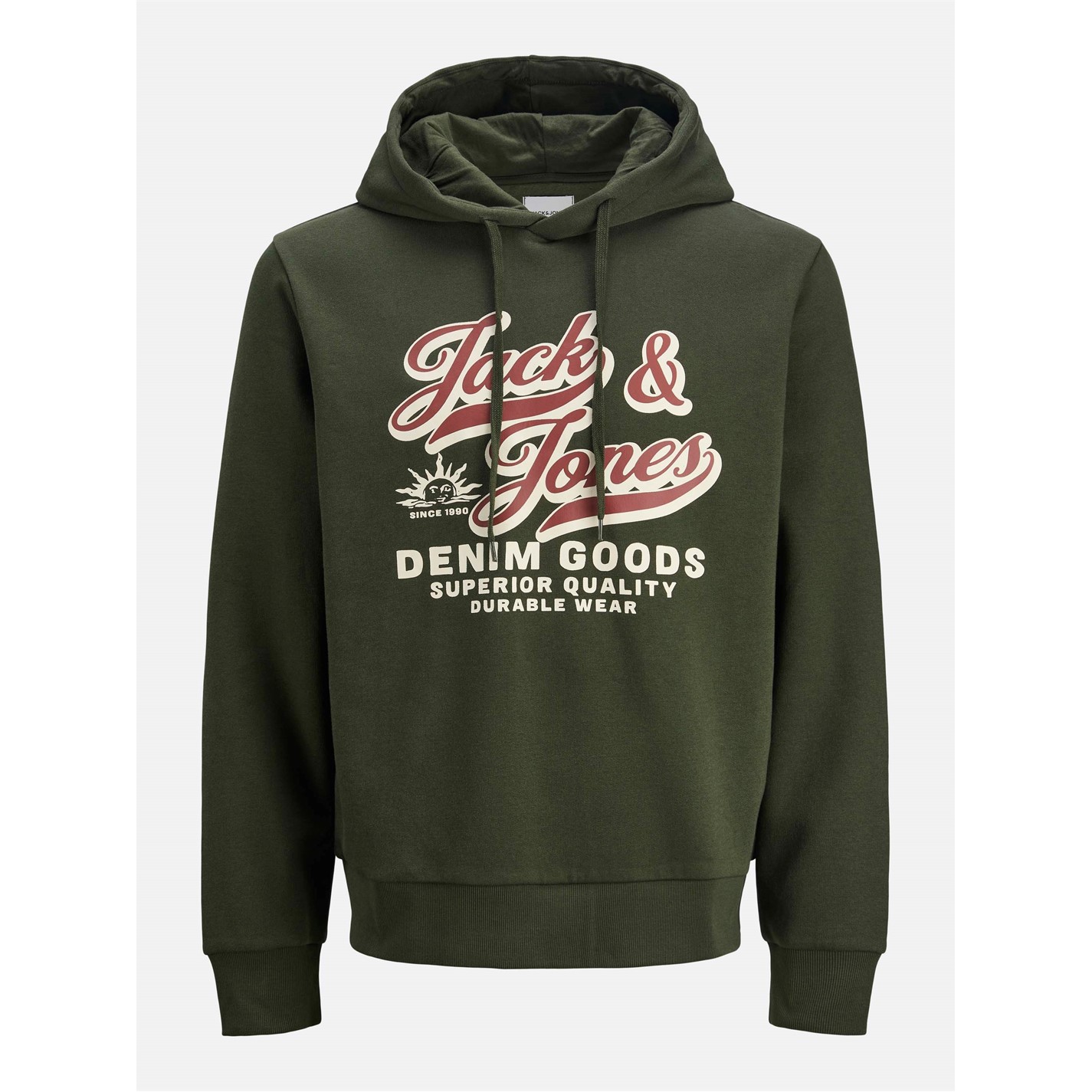 Mikina Jack and Jones Duffel Bag 4872200 Jack 2 Colour Hoodie Mens Plus Size - 1