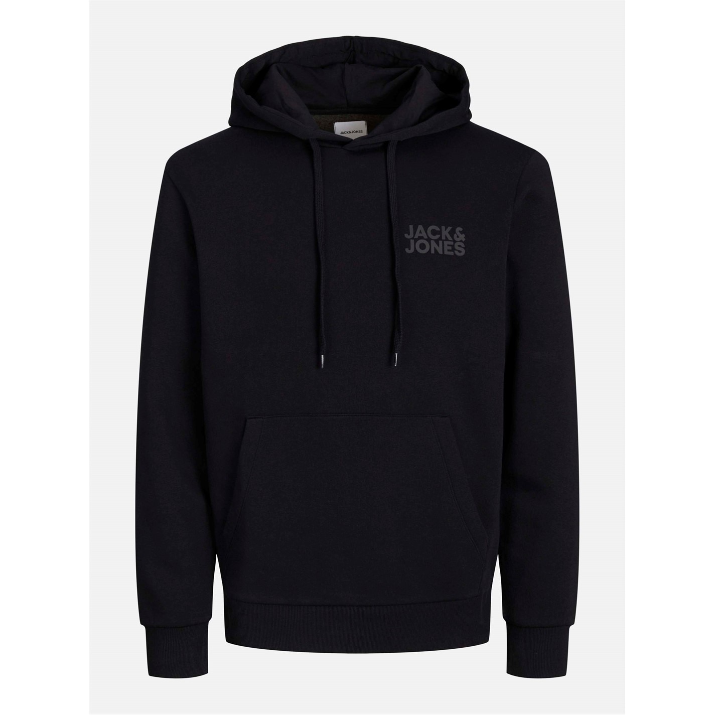 Mikina Jack and Jones Black 7947955 Jack Corp Logo Hoodie Plus Size Mens - 1