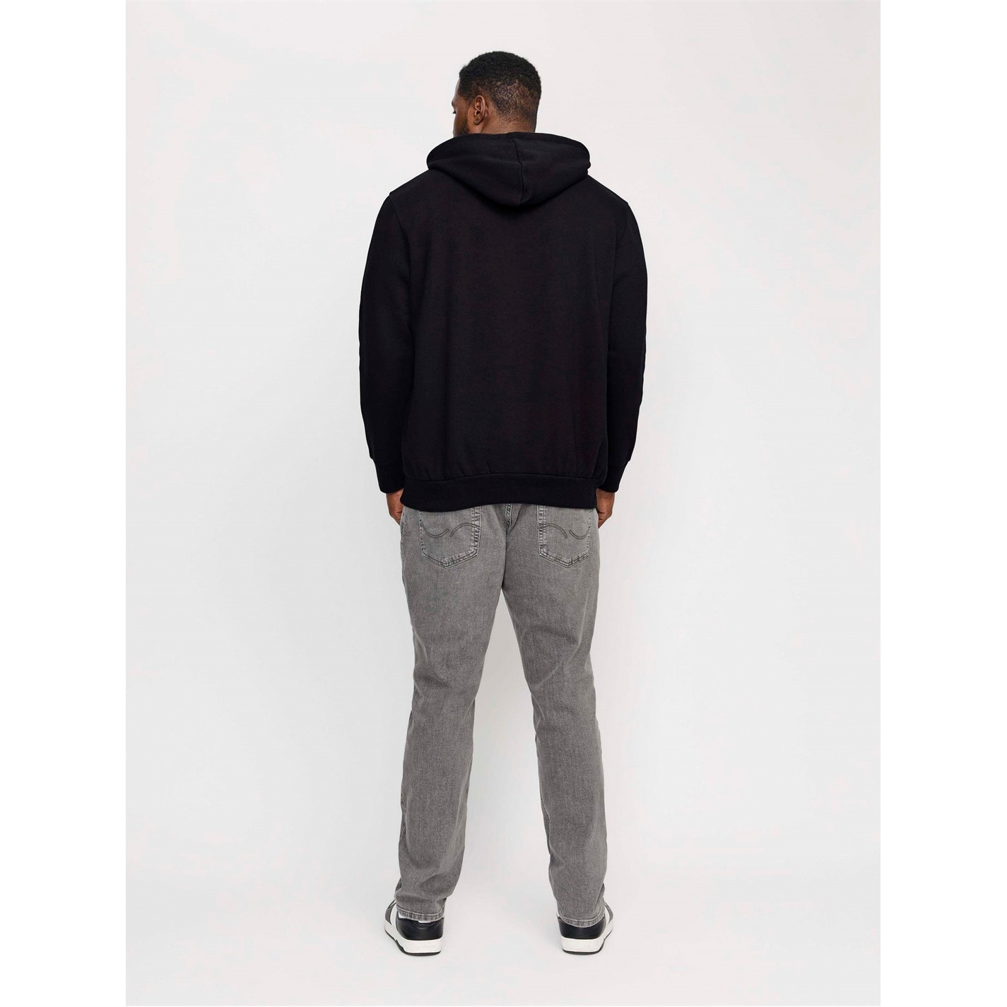 Mikina Jack and Jones Black 7947955 Jack Corp Logo Hoodie Plus Size Mens - 3