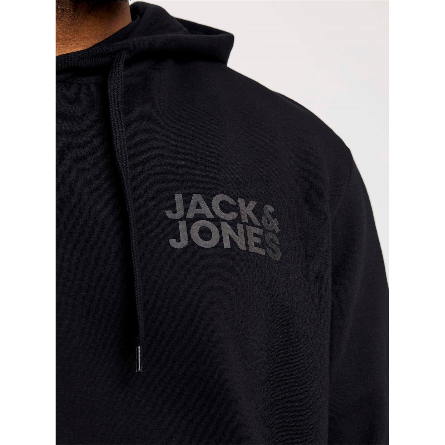 Mikina Jack and Jones Black 7947955 Jack Corp Logo Hoodie Plus Size Mens - 5