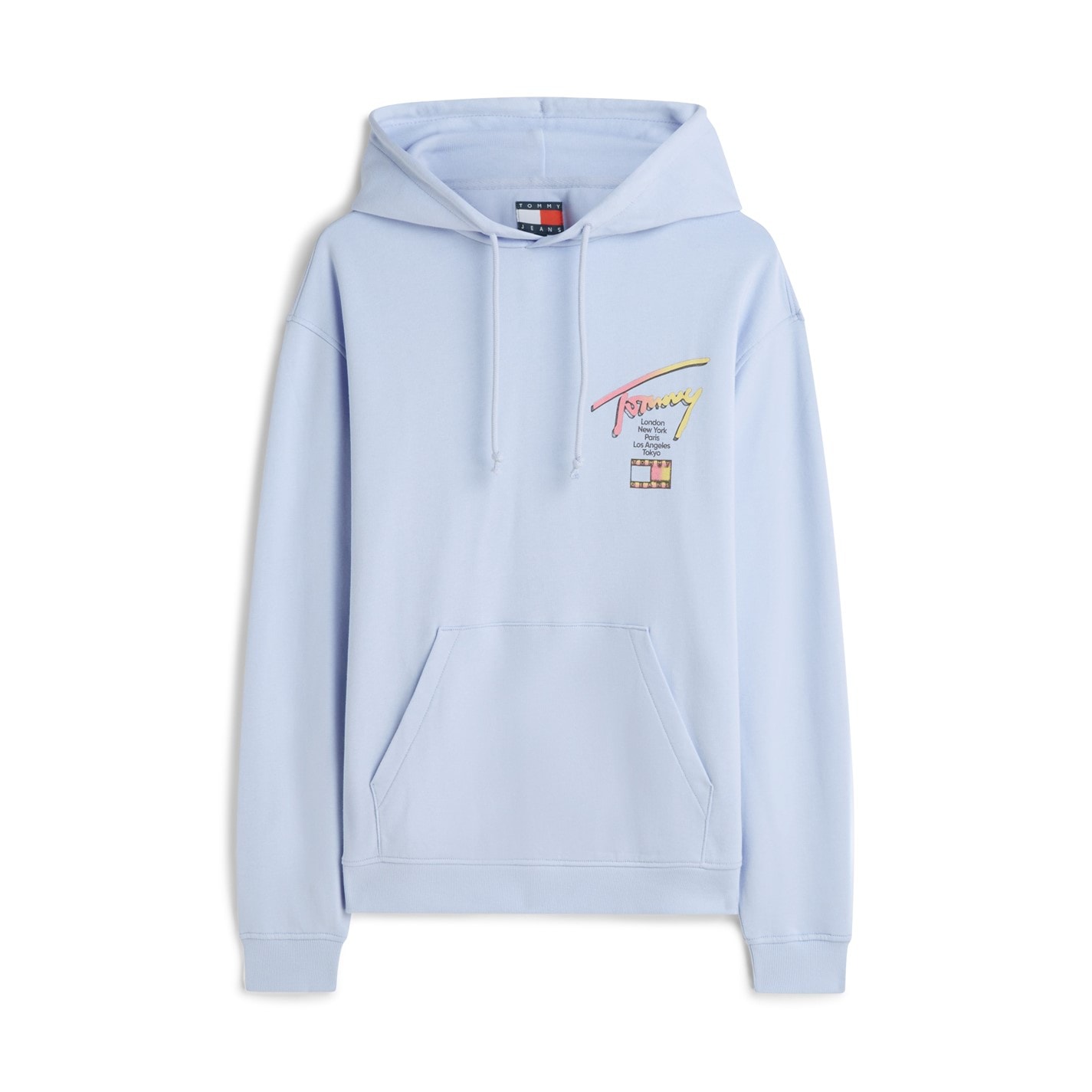 Mikina Tommy Jeans Moonlight Iris 4421657 Men's Overhead Hoodie - 1