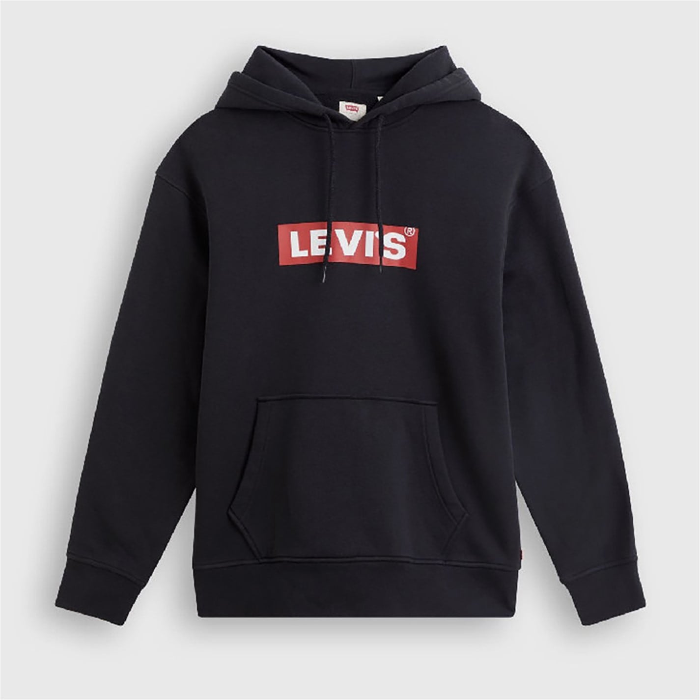 Mikina Levis Black 6976057 Men's Relaxed Graphic Pull Over Hoodie - 1