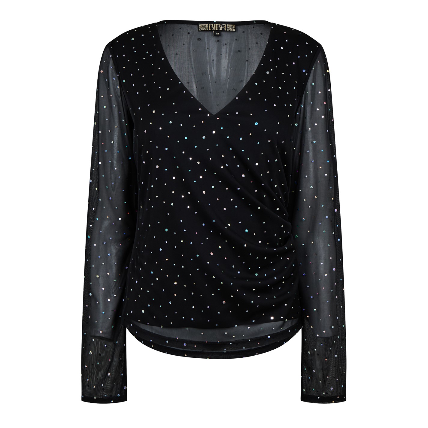 Biba Biba Sequin Mesh Top - 5