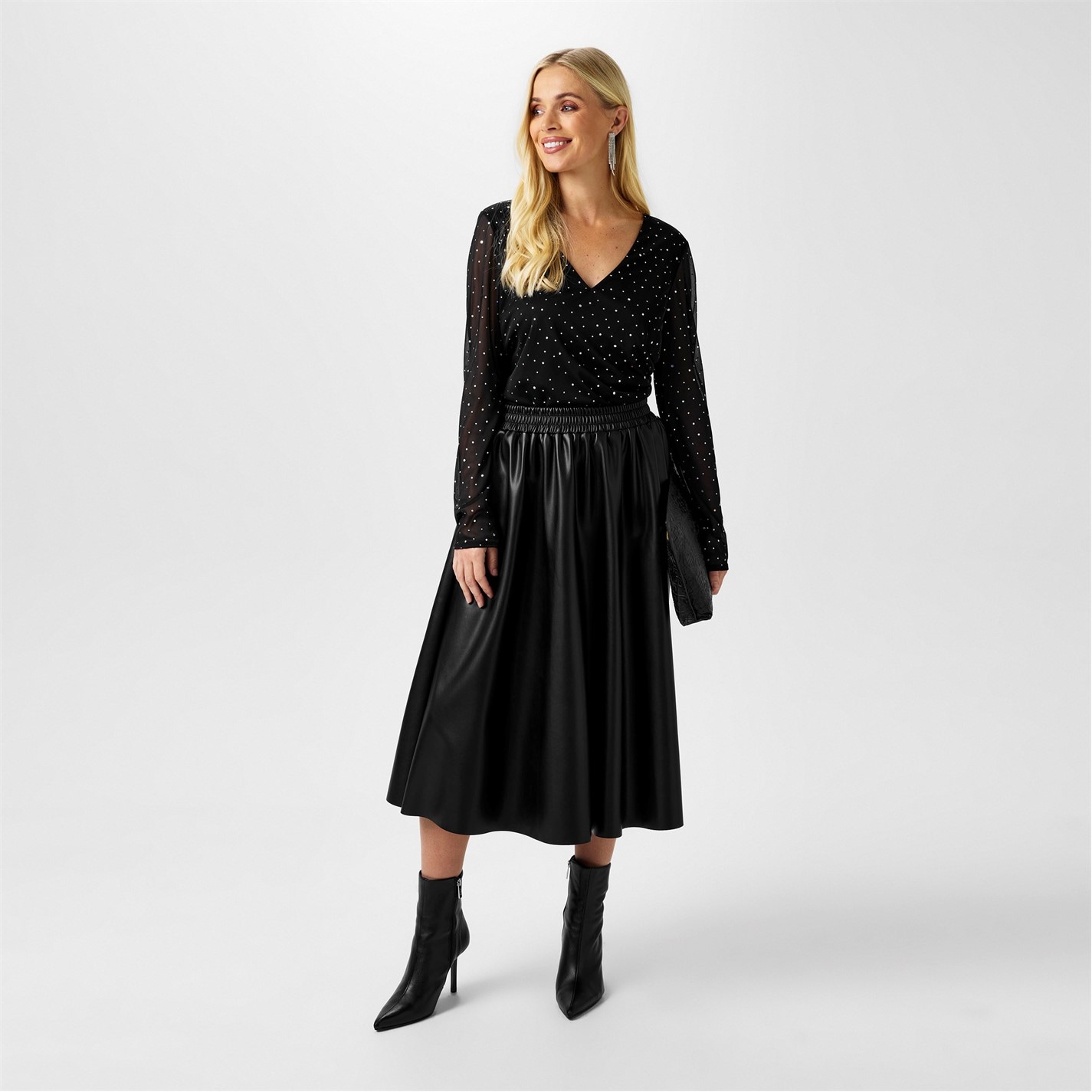 Biba Biba Sequin Mesh Top - 4