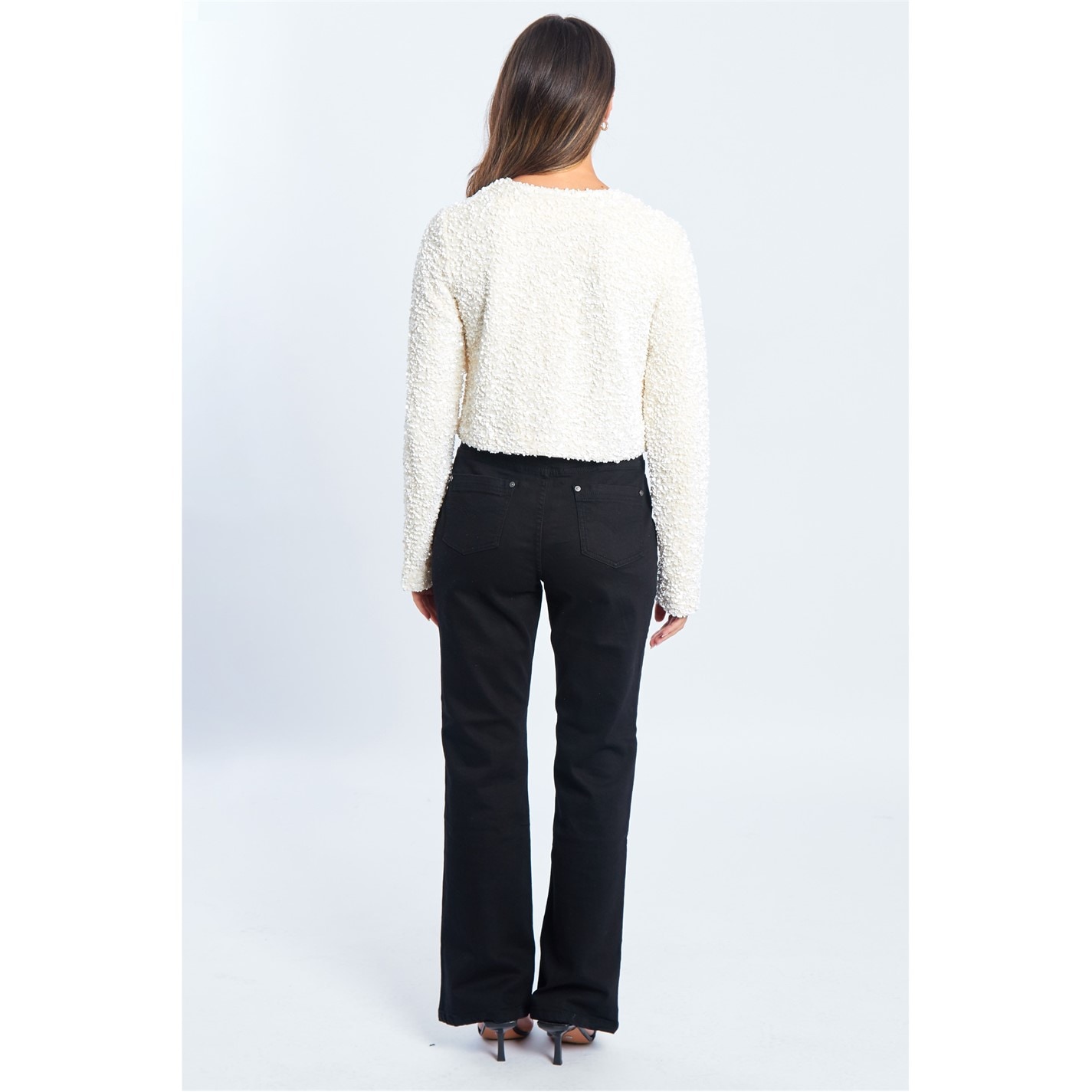 Be You Sequin Bow Jkt Ld52 - 3