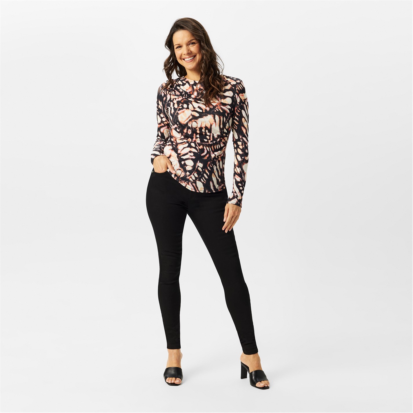 Biba Button Detail Blouse - 6