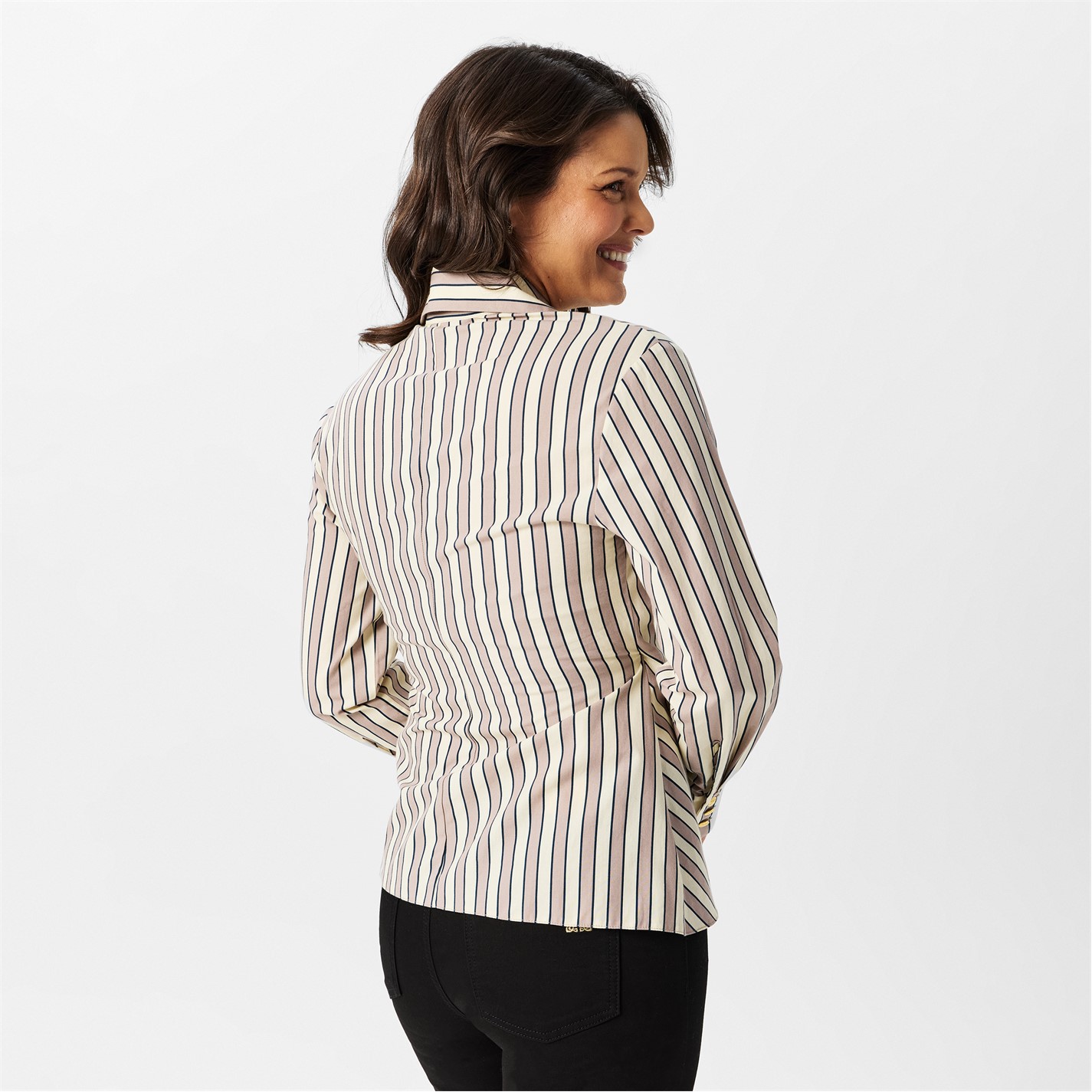 Biba Wrap Stripe Shirt - 4