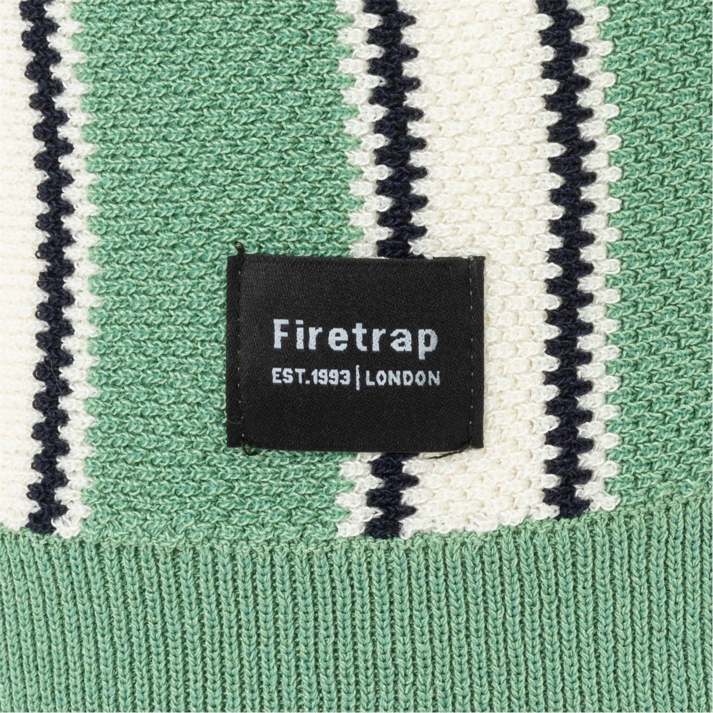 Firetrap Polo Striped Classic Collared T Shirt - 4