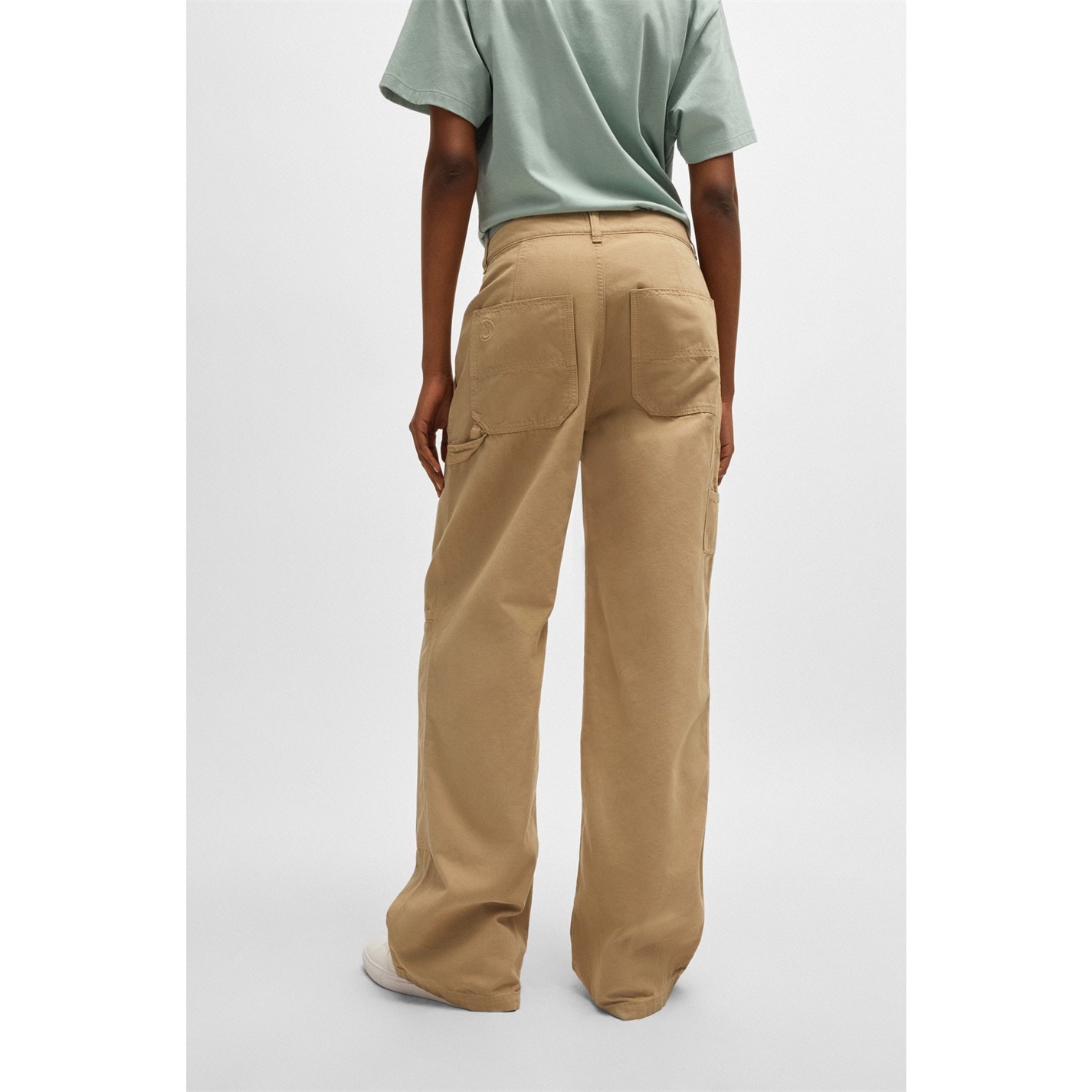 Hugo Hacarpe-1-D B 10263769 01 Straight Leg Trousers Womens - 3