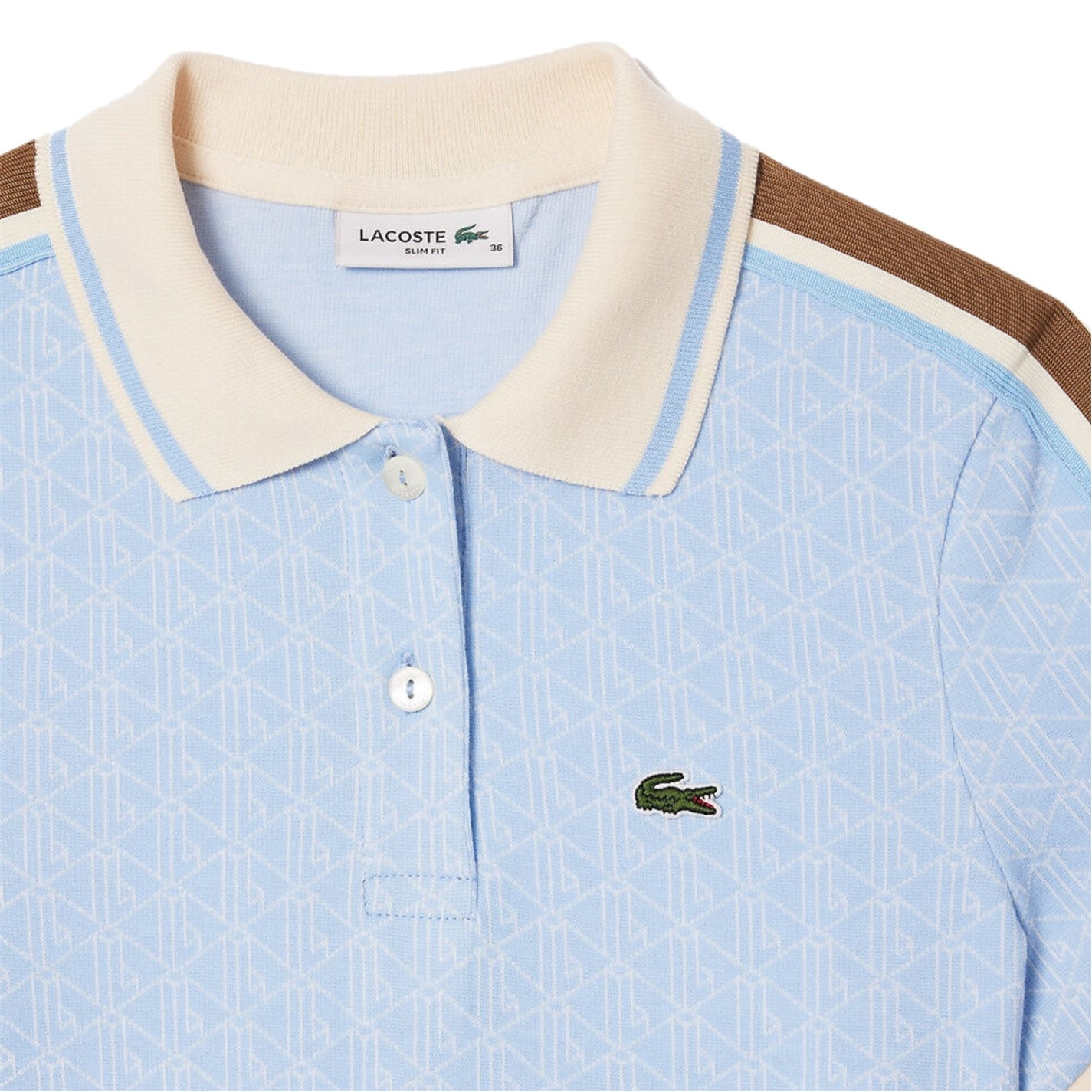 Lacoste Monogram Jacquard Polo Shirt - 3