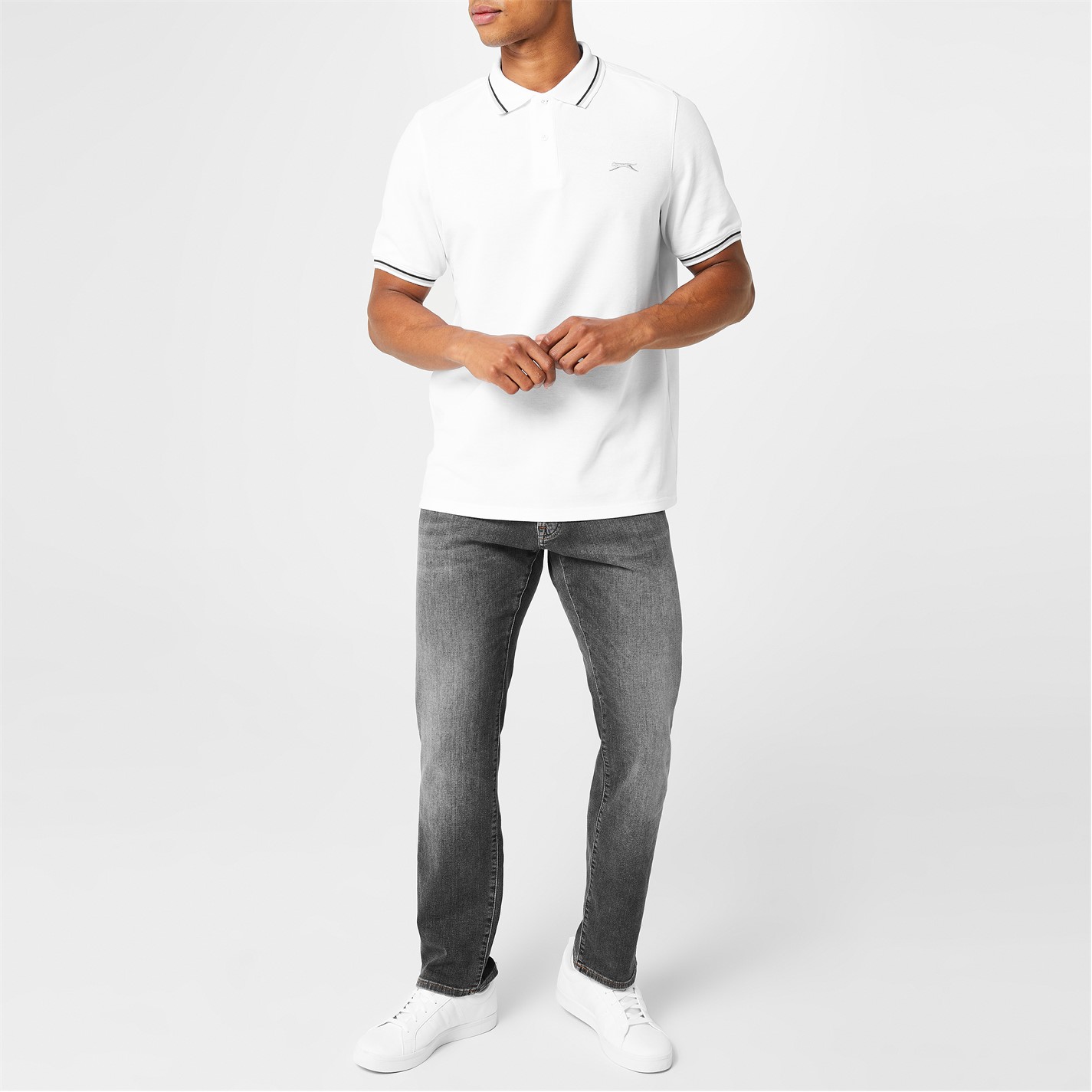 Slazenger Tipped Polo Shirt Mens - 2