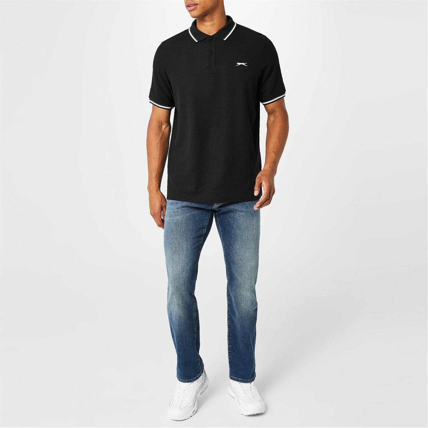 Slazenger Tipped Polo Shirt Mens - 2
