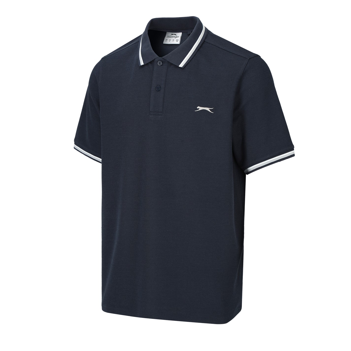 Slazenger Tipped Polo Shirt Mens - 6