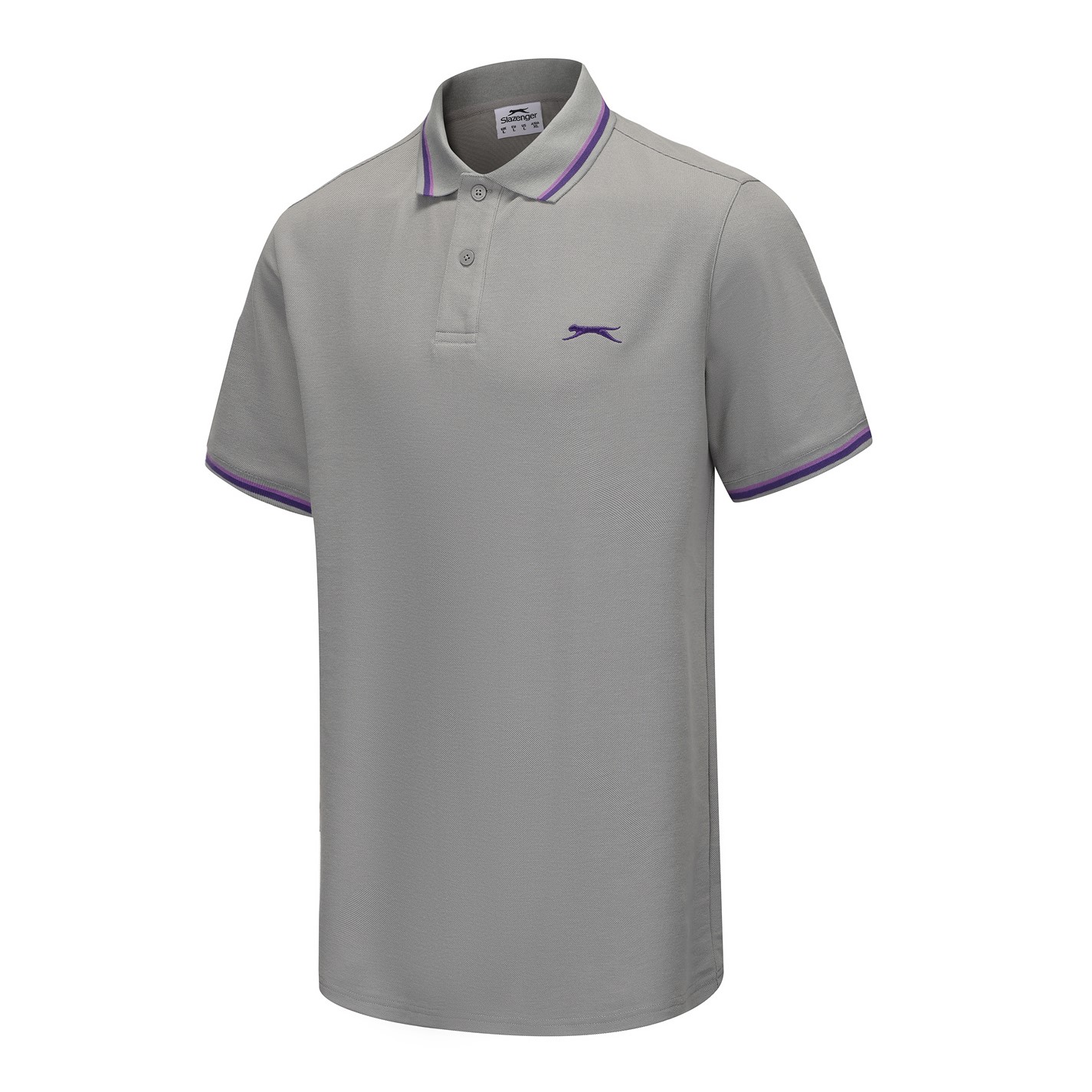 Slazenger Tipped Polo Shirt Mens - 3