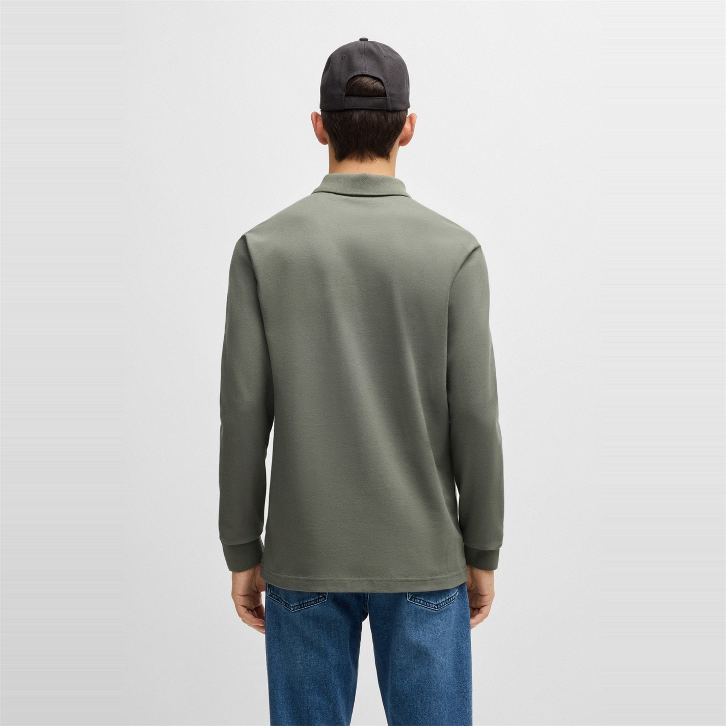Boss Long Sleeve Polo Shirt - 3