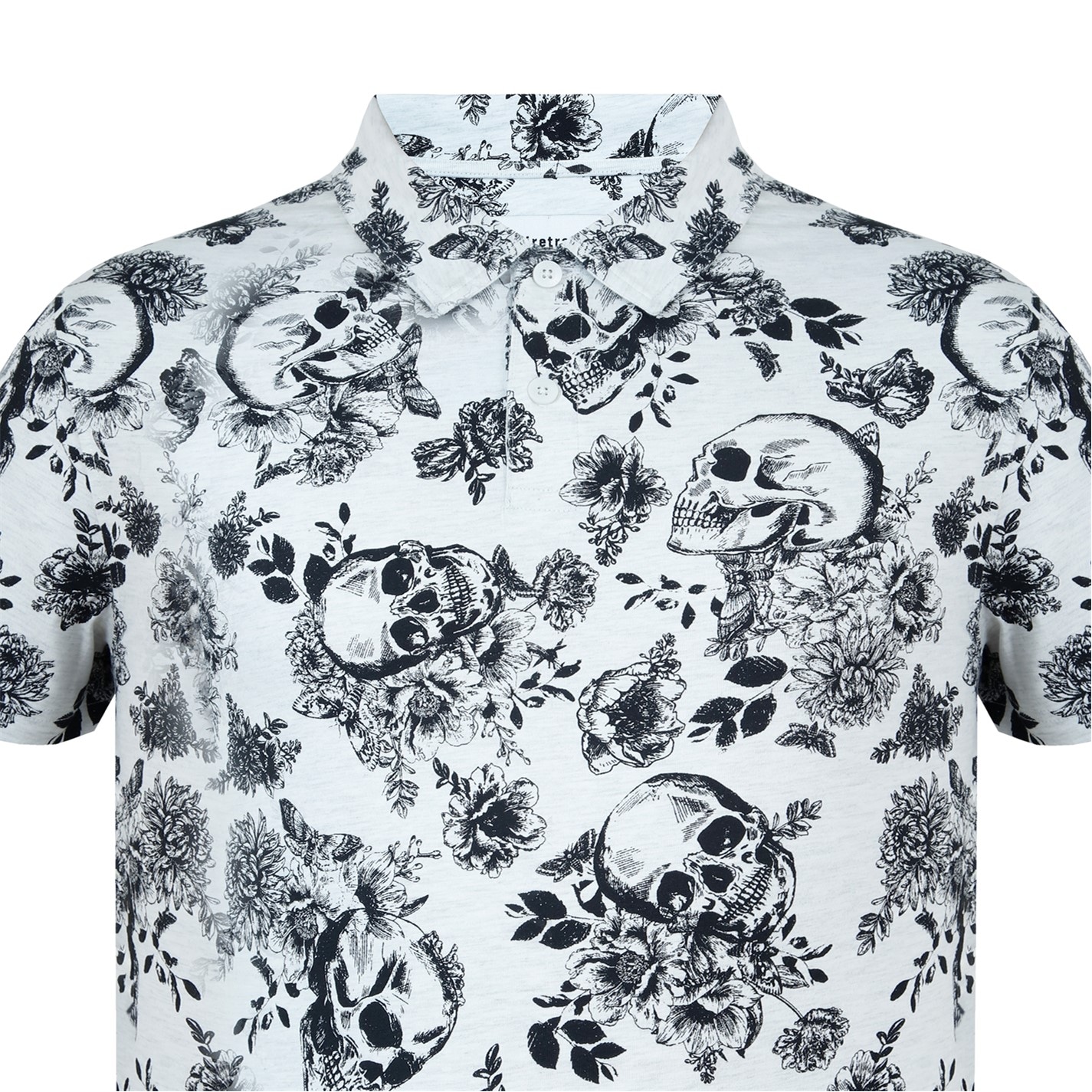 Firetrap All-Over Print Polo Top Mens - 3