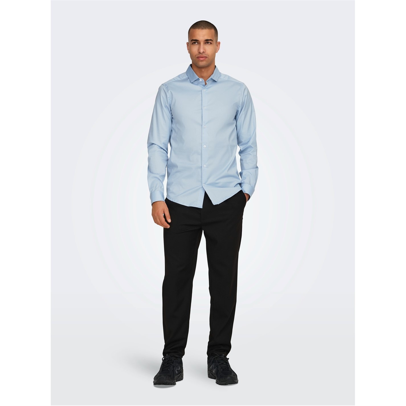 Košeľa Only Cashmere Blue 8881771