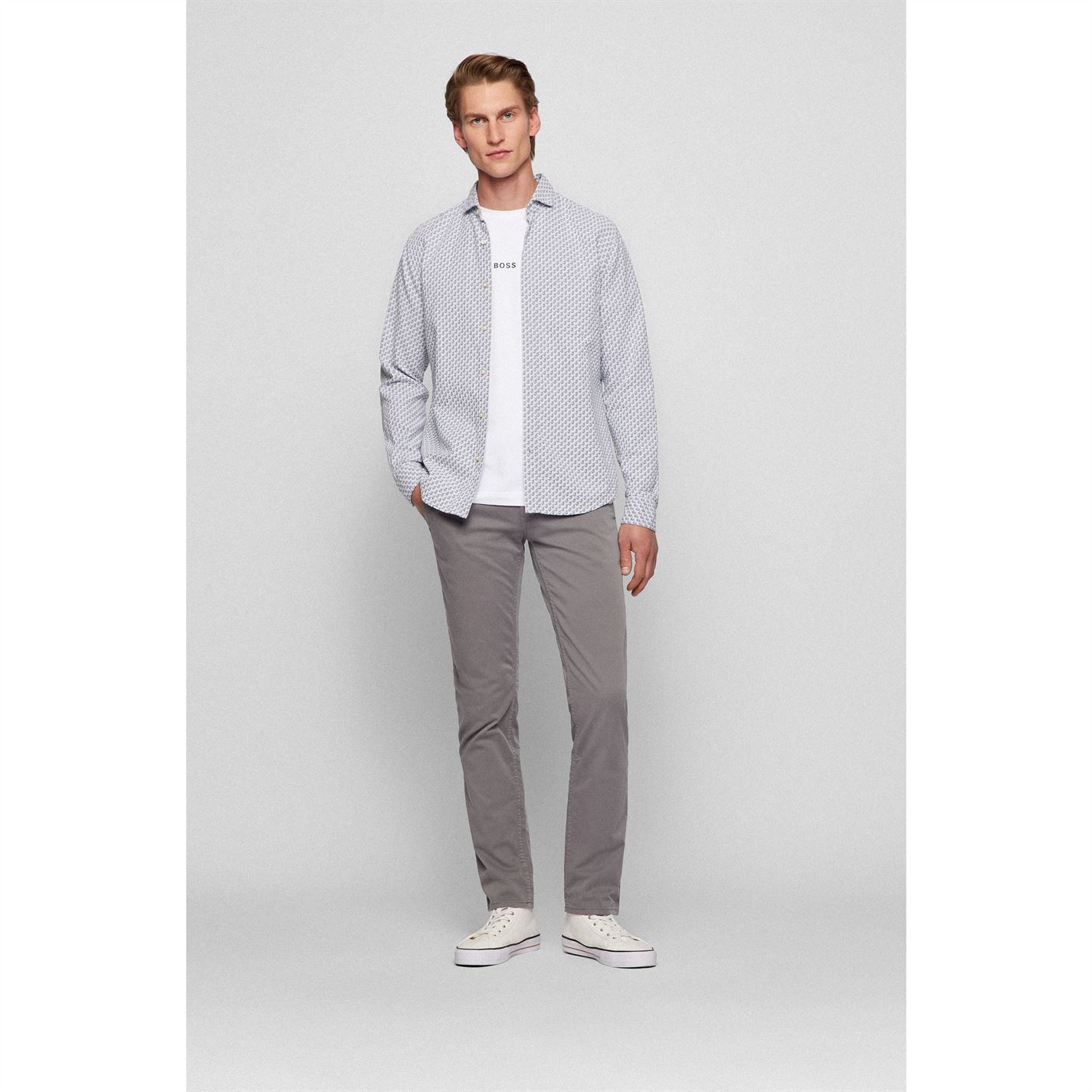 Boss Chino Slim Trousers - 3