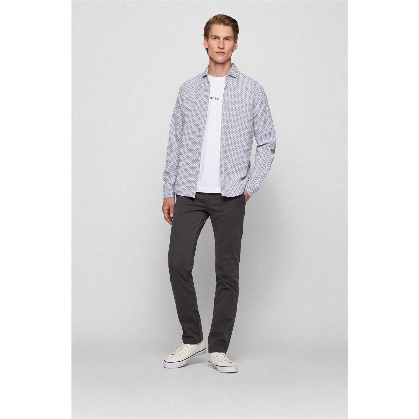 Boss Chino Slim Trousers - 3