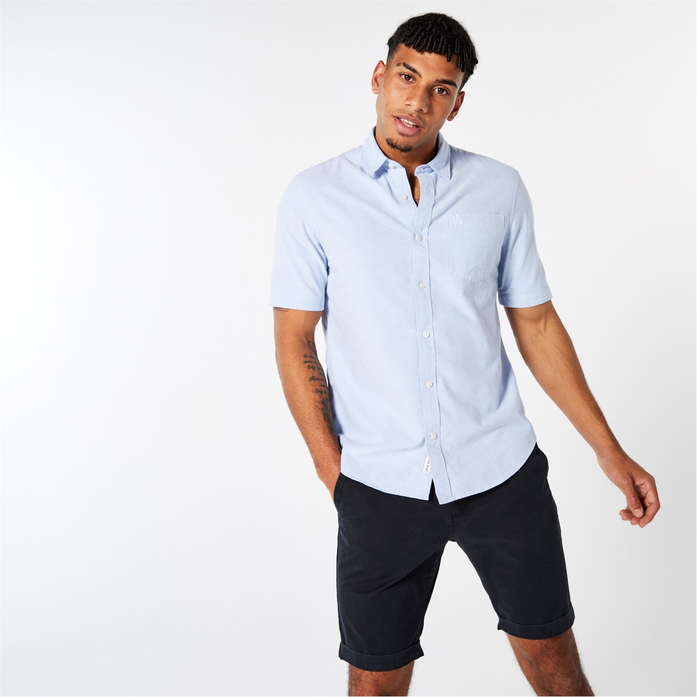 Košeľa Jack Wills Sky Blue 8320223