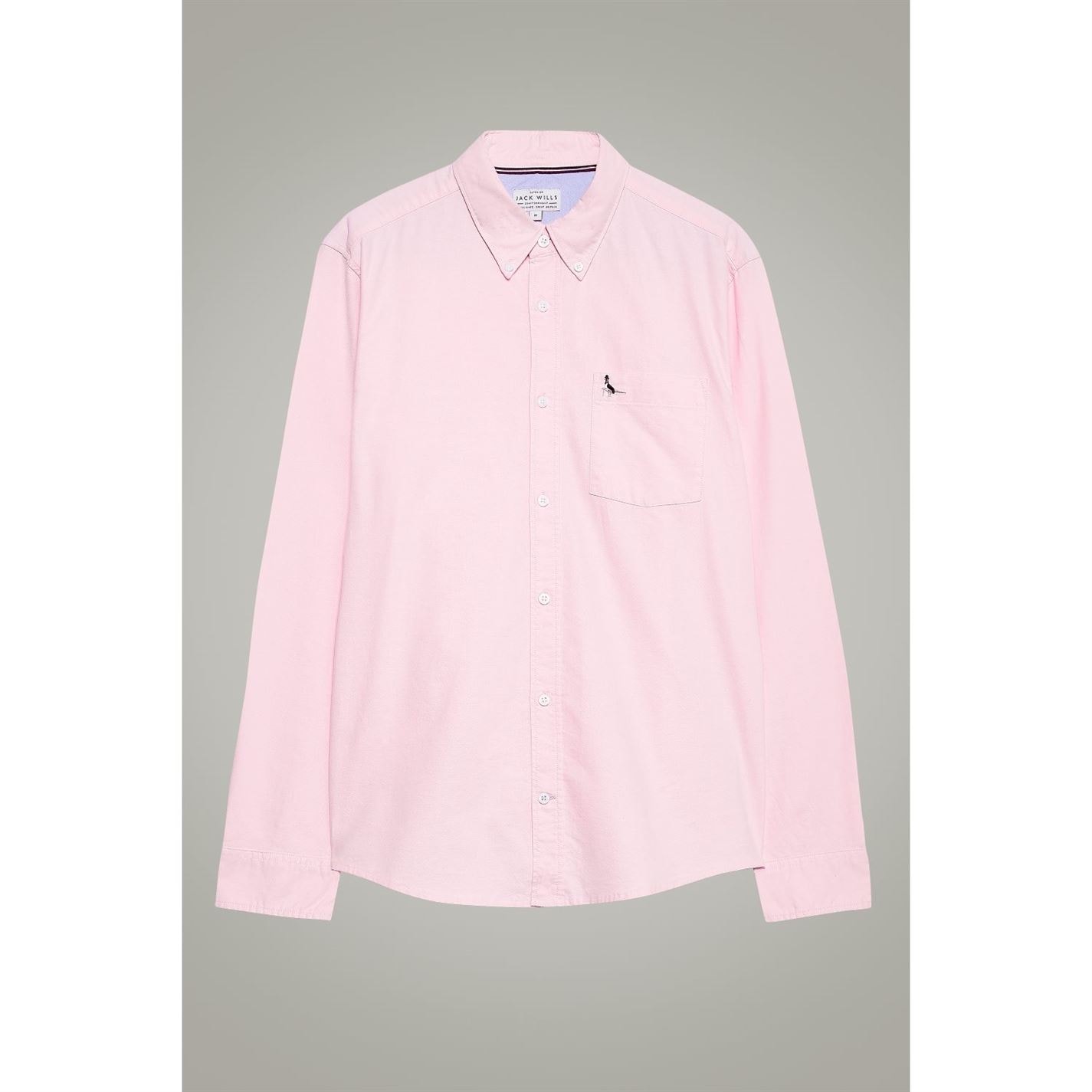 Jack Wills Plain Oxford Shirt - 7