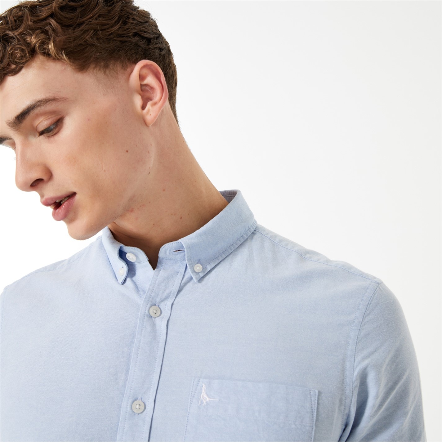 Jack Wills Plain Oxford Shirt - 5