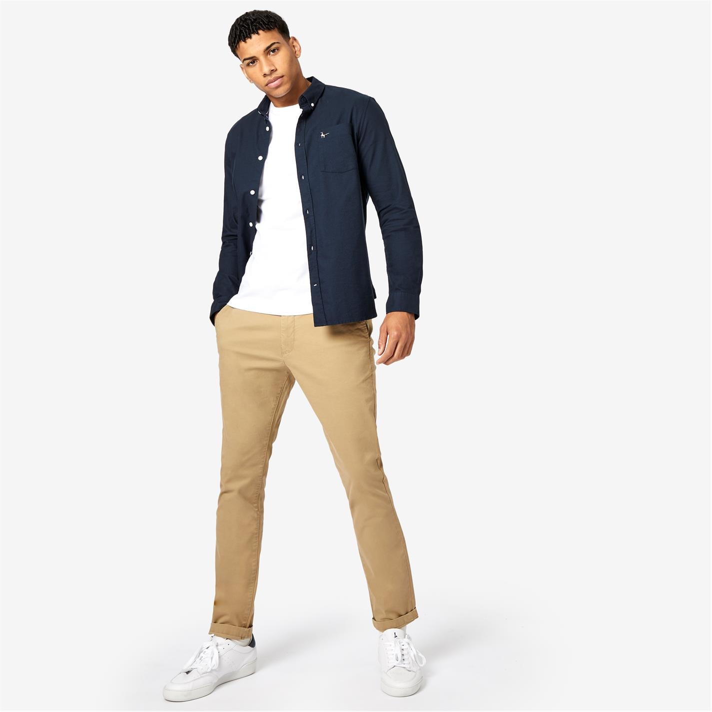 Jack Wills Plain Oxford Shirt - 4