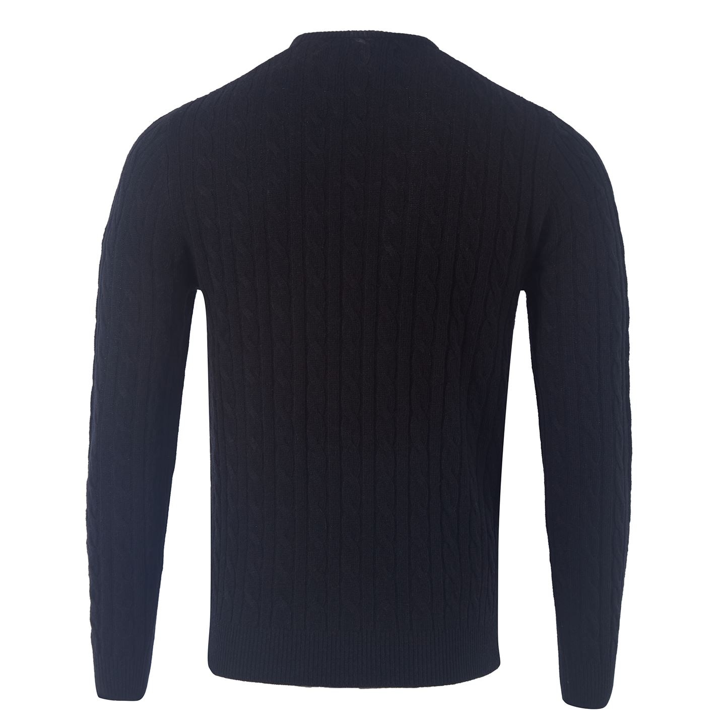 Jack Wills Marlow Merino Wool Blend Cable Knitted Jumper - 5